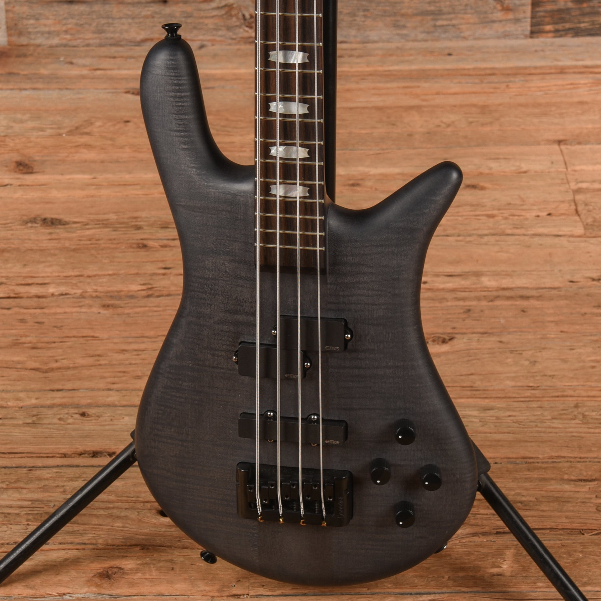 Spector Euro 4 LX Transparent Black 2022 Bass Guitars