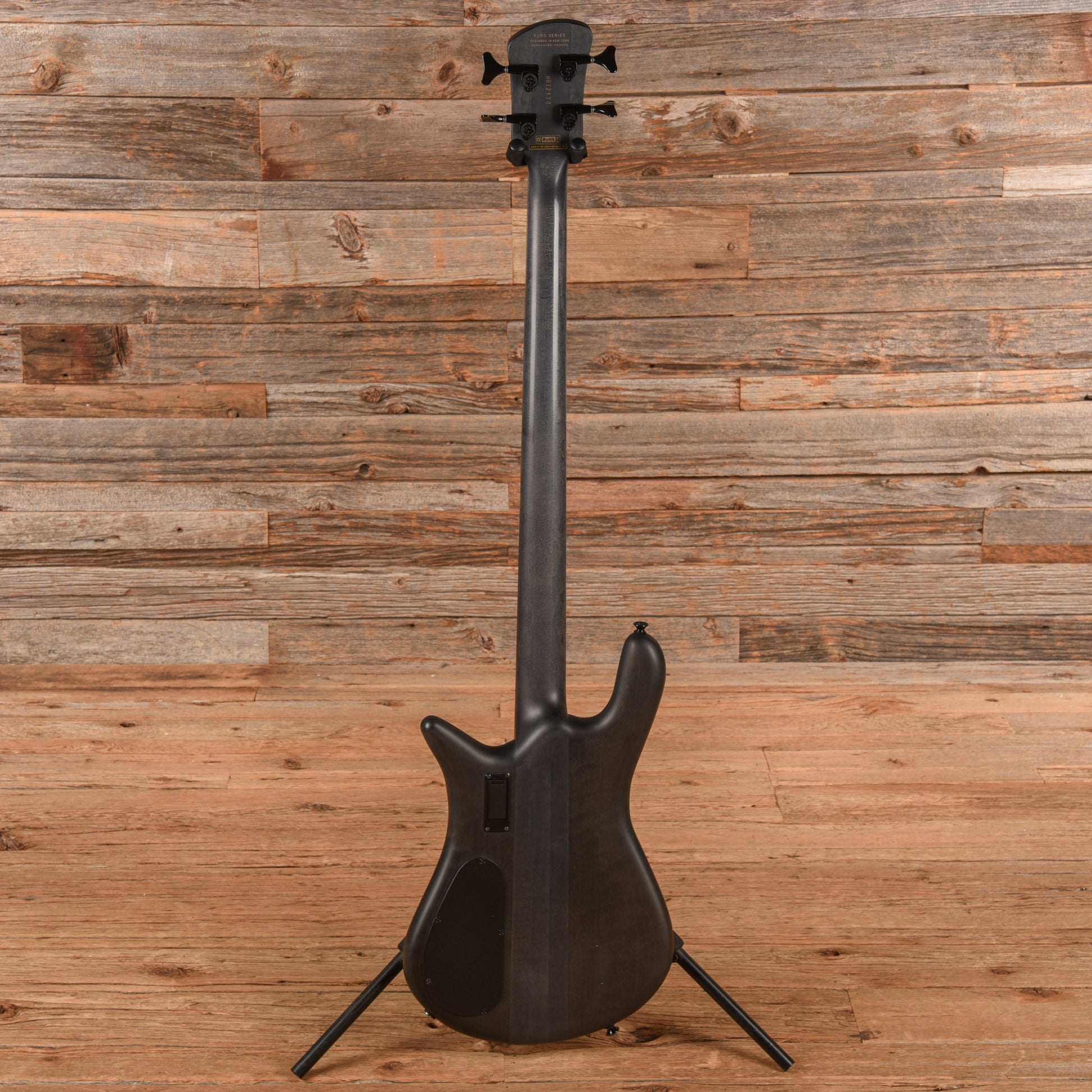 Spector Euro 4 LX Transparent Black 2022 Bass Guitars