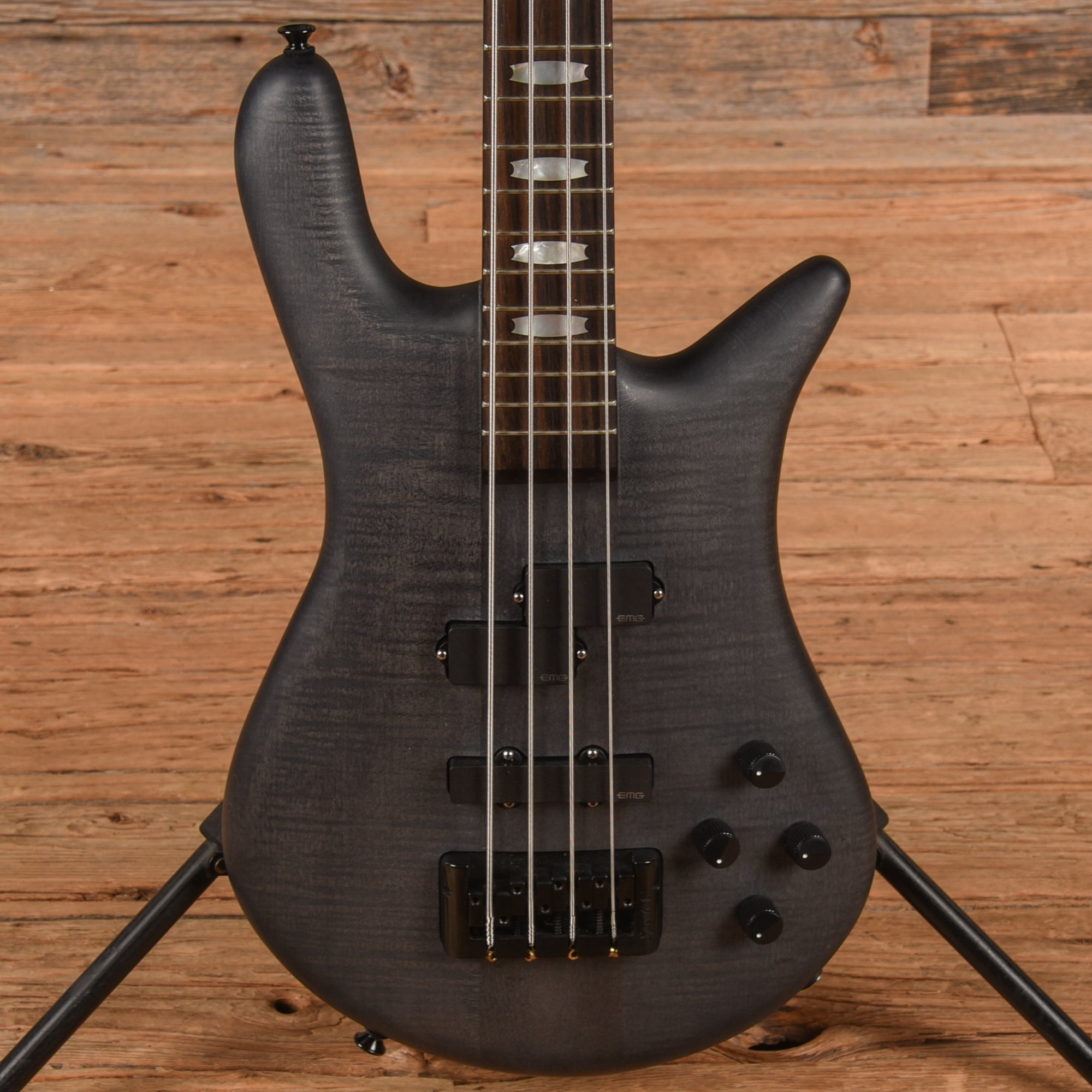 Spector Euro 4 LX Transparent Black 2022 Bass Guitars