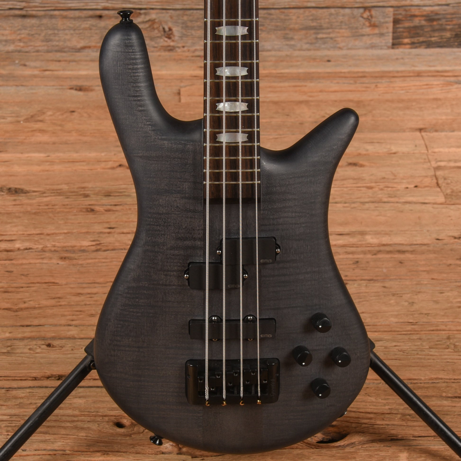 Spector Euro 4 LX Transparent Black 2022 Bass Guitars