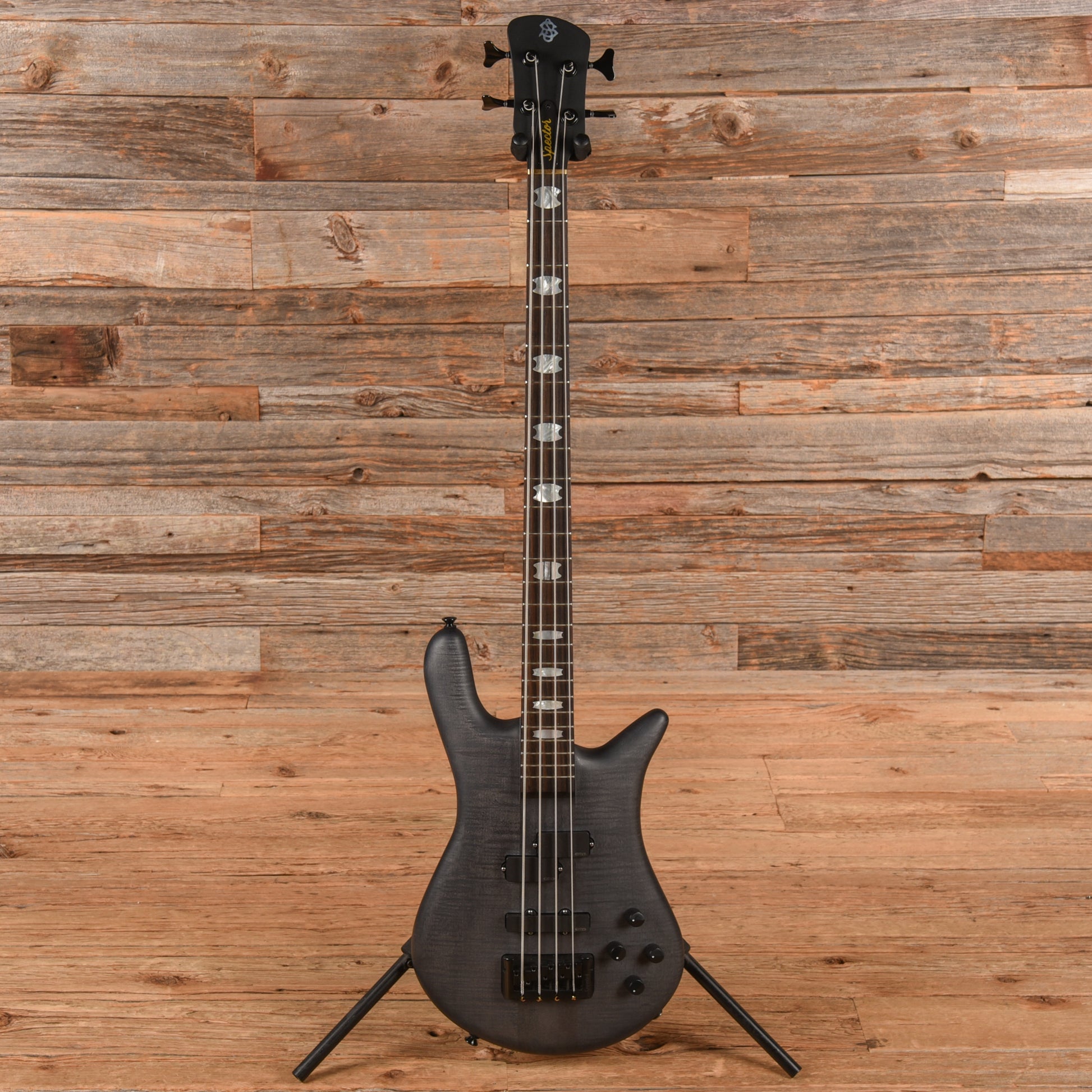 Spector Euro 4 LX Transparent Black 2022 Bass Guitars