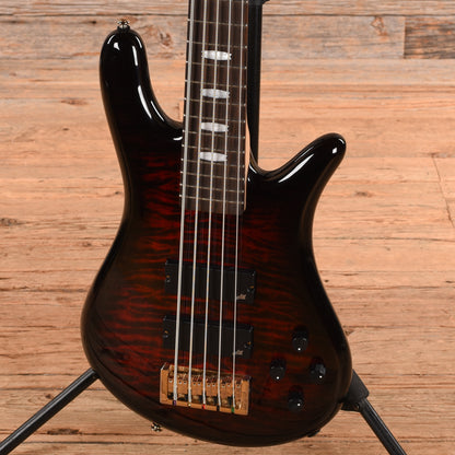 Spector Icon NS-5 Bolt-On Black Cherry Gloss 2012 Bass Guitars