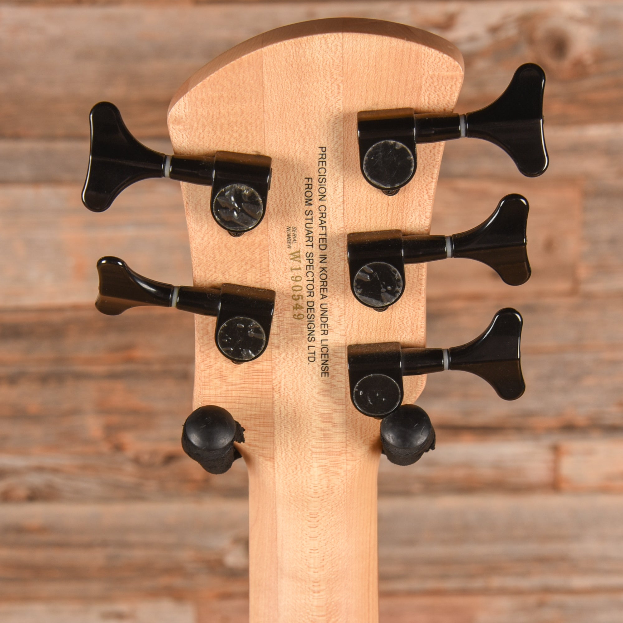 Spector Legend 5 Classic Natural Bass Guitars