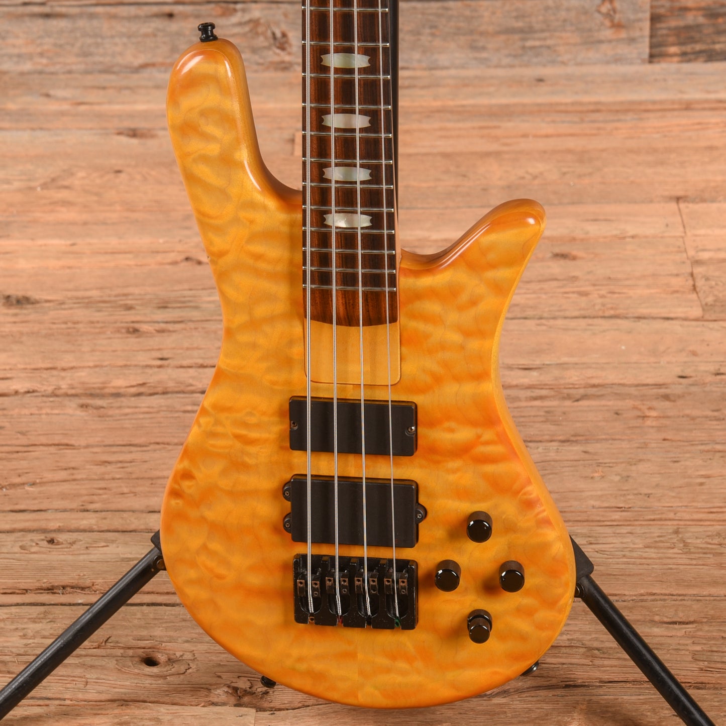 Spector NS-4H2-FM Golden Stain 2009 Bass Guitars