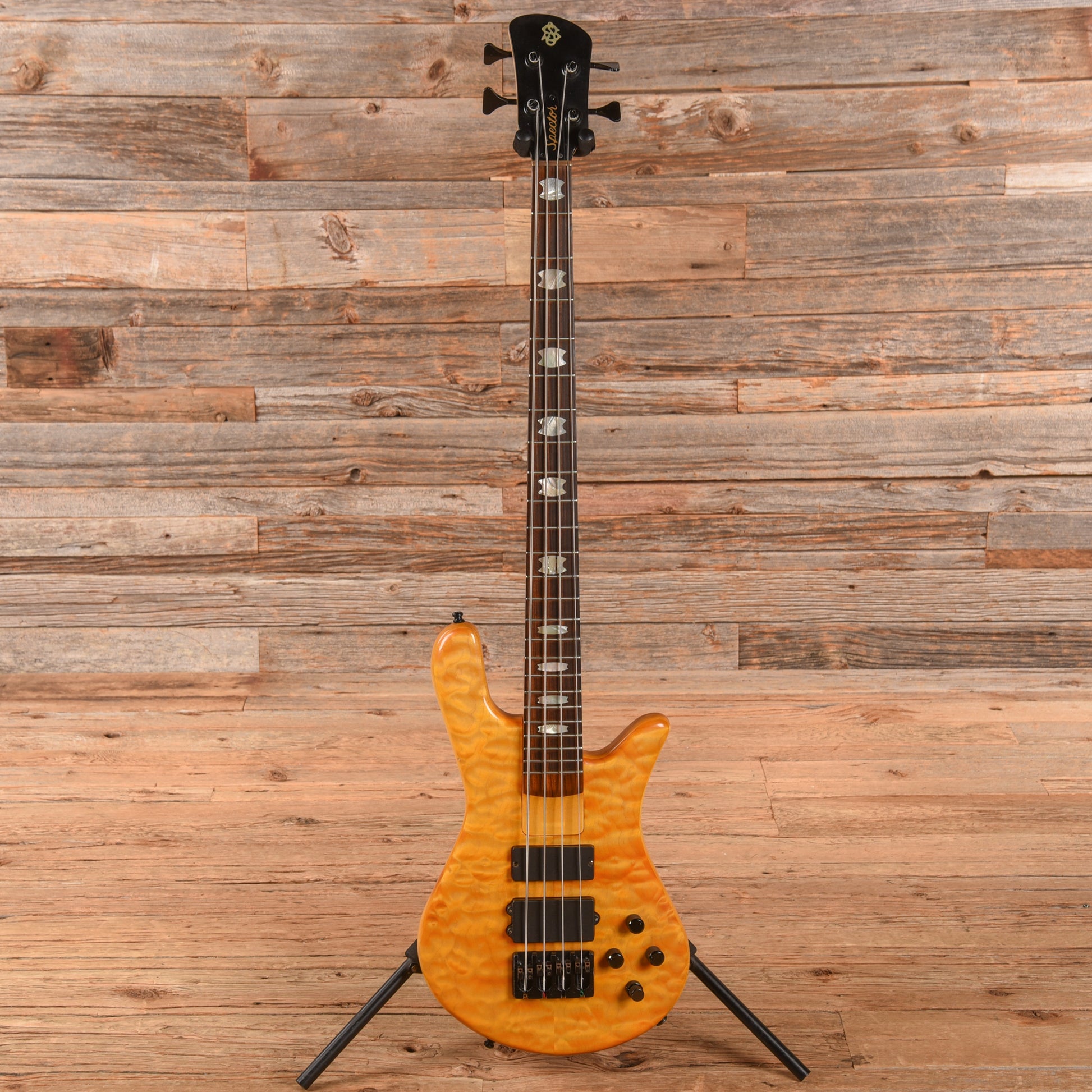 Spector NS-4H2-FM Golden Stain 2009 Bass Guitars