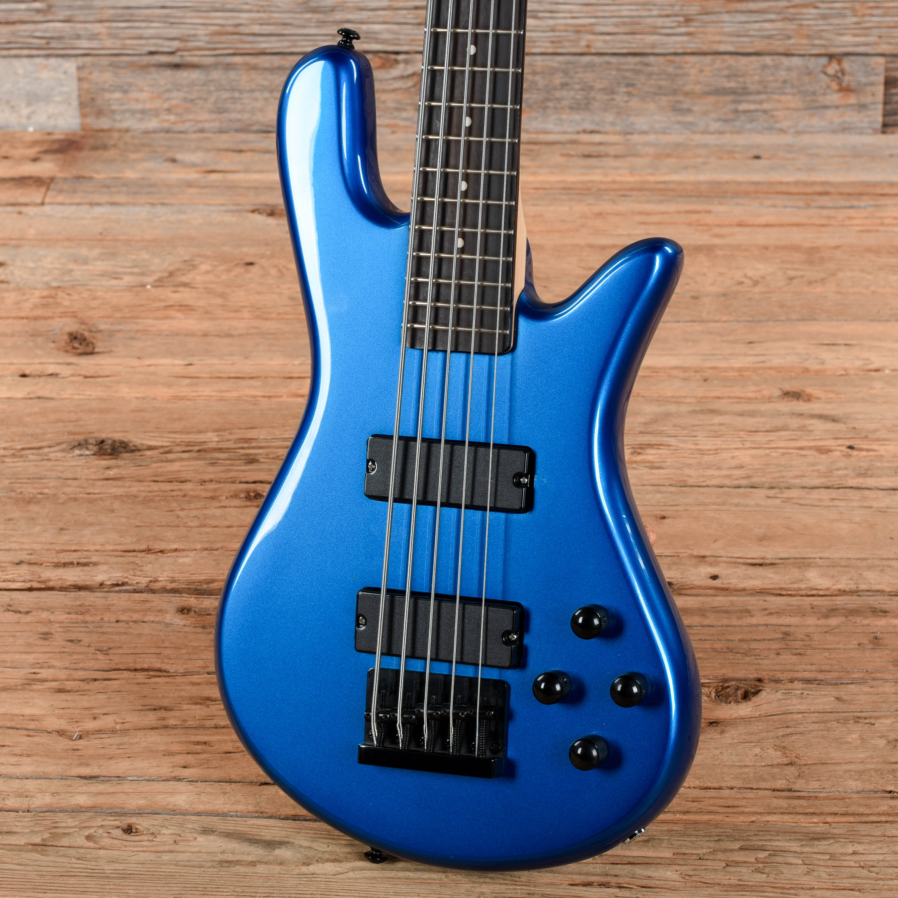 Spector Performer 5 Metallic Blue 2012 Bass Guitars