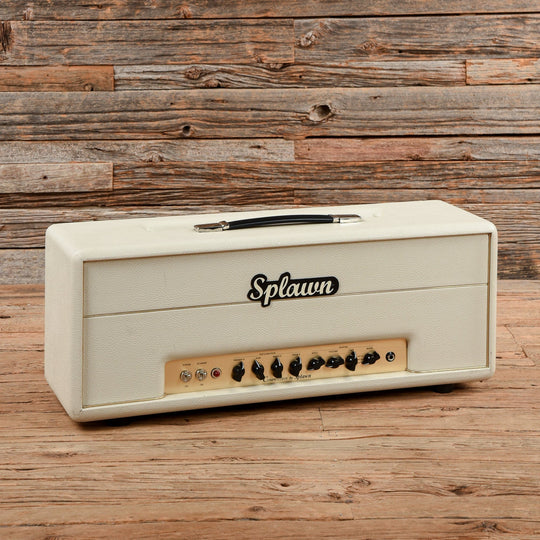 Splawn Competition 50 Guitar Head White Amps / Guitar Cabinets