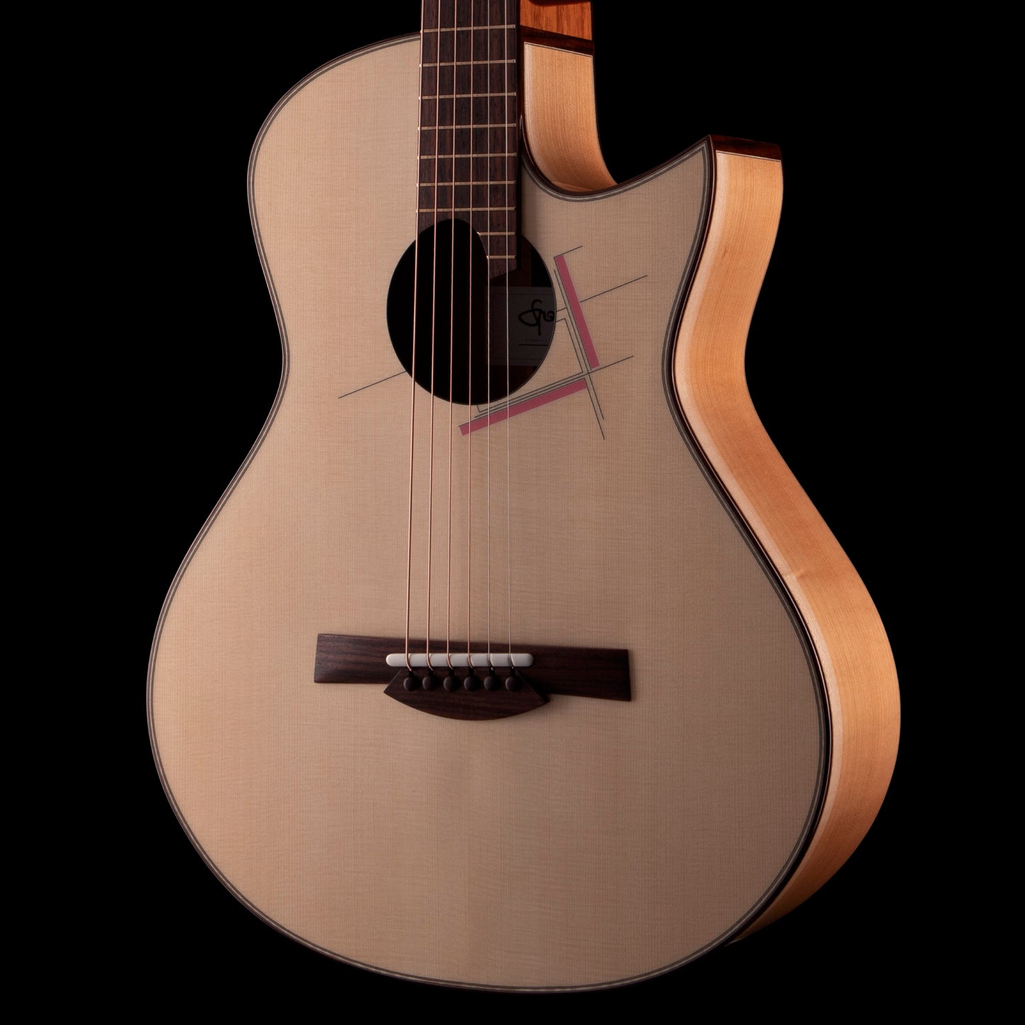 Spohn OM-C 12 Fret Fur die Katz Swiss Cherry/Swiss Moon Spruce