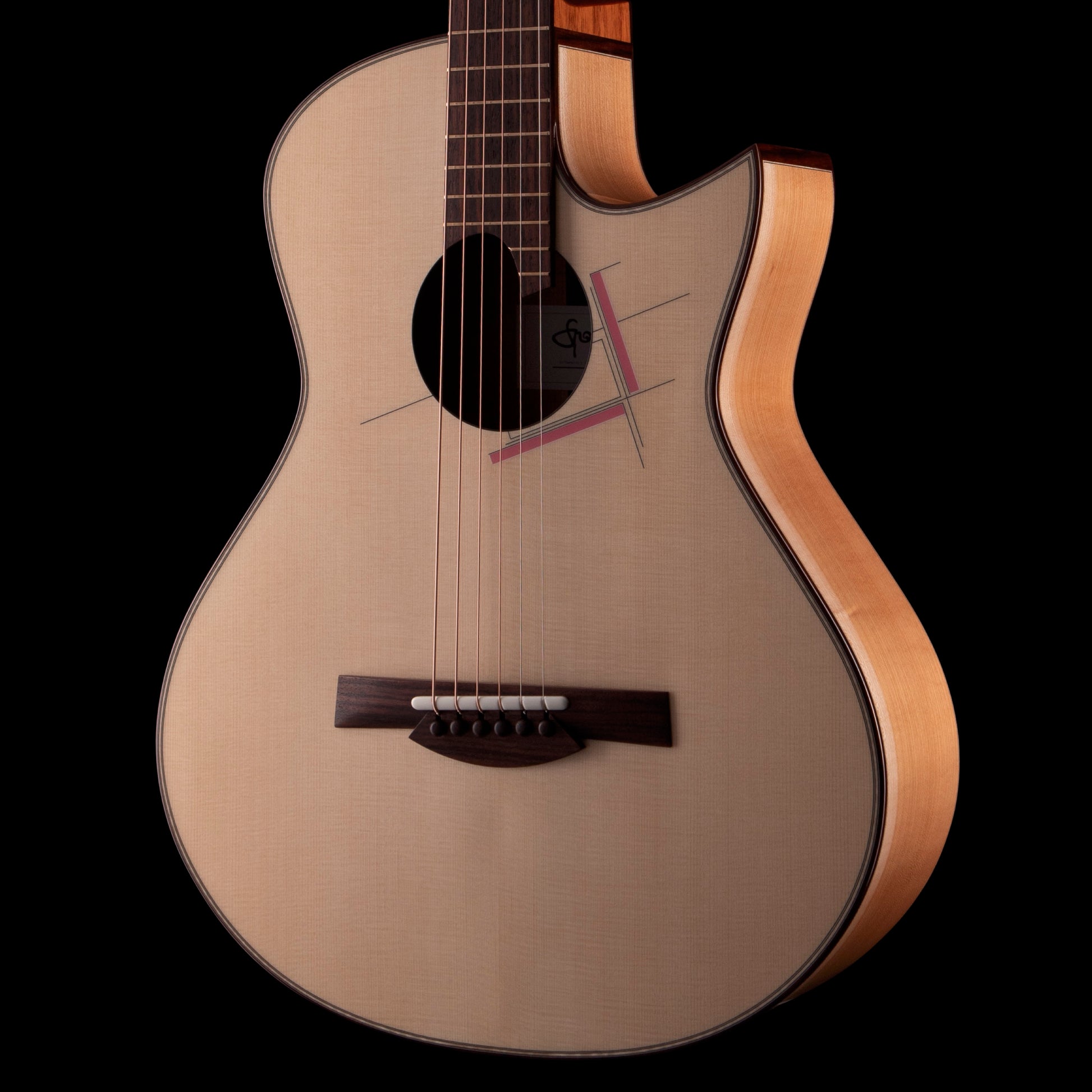 Spohn OM-C 12 Fret Fur die Katz Swiss Cherry/Swiss Moon Spruce