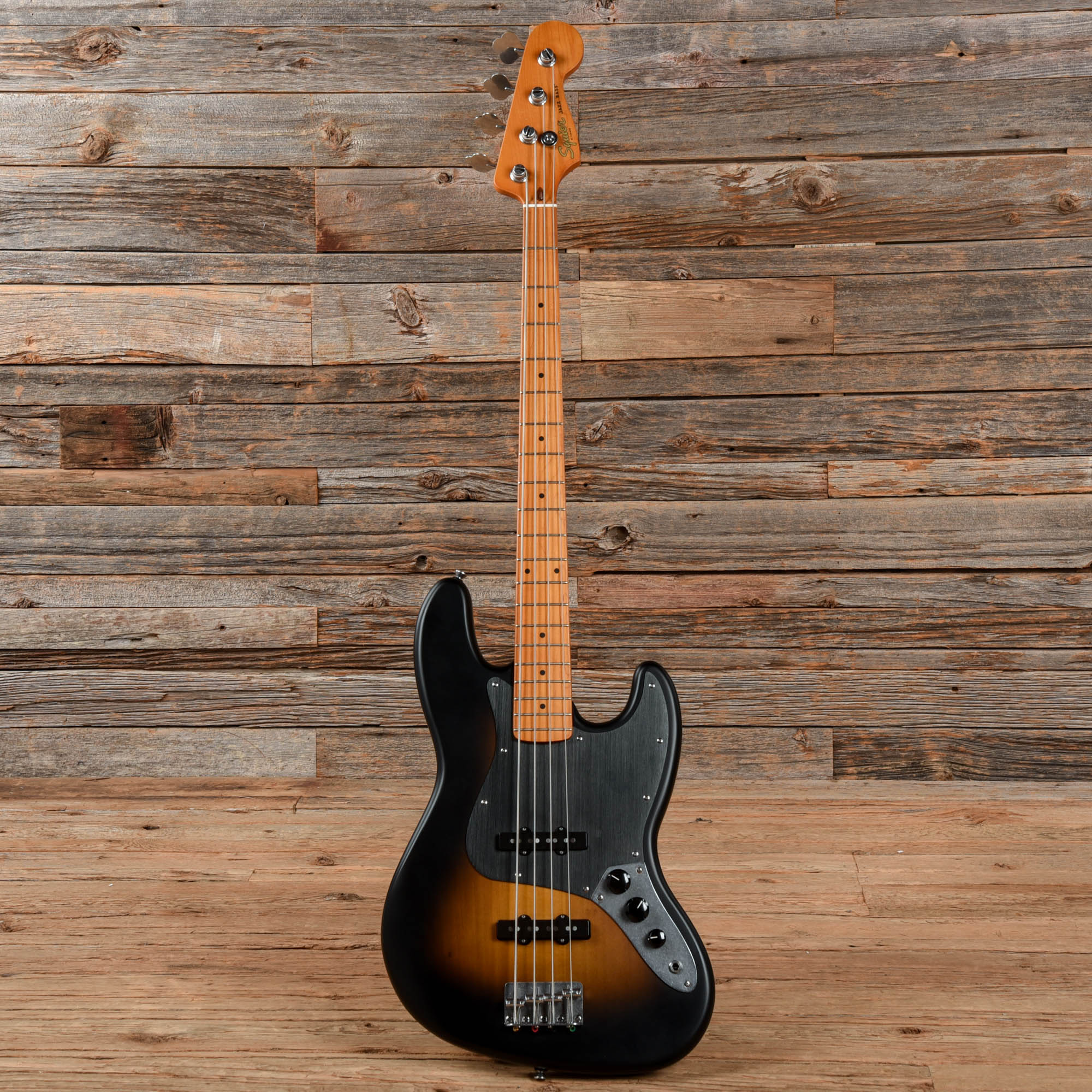 Squier 40th Anniversary Vintage Edition Jazz Bass Satin Wide 2-Color Sunburst 2022 Bass Guitars / 4-String