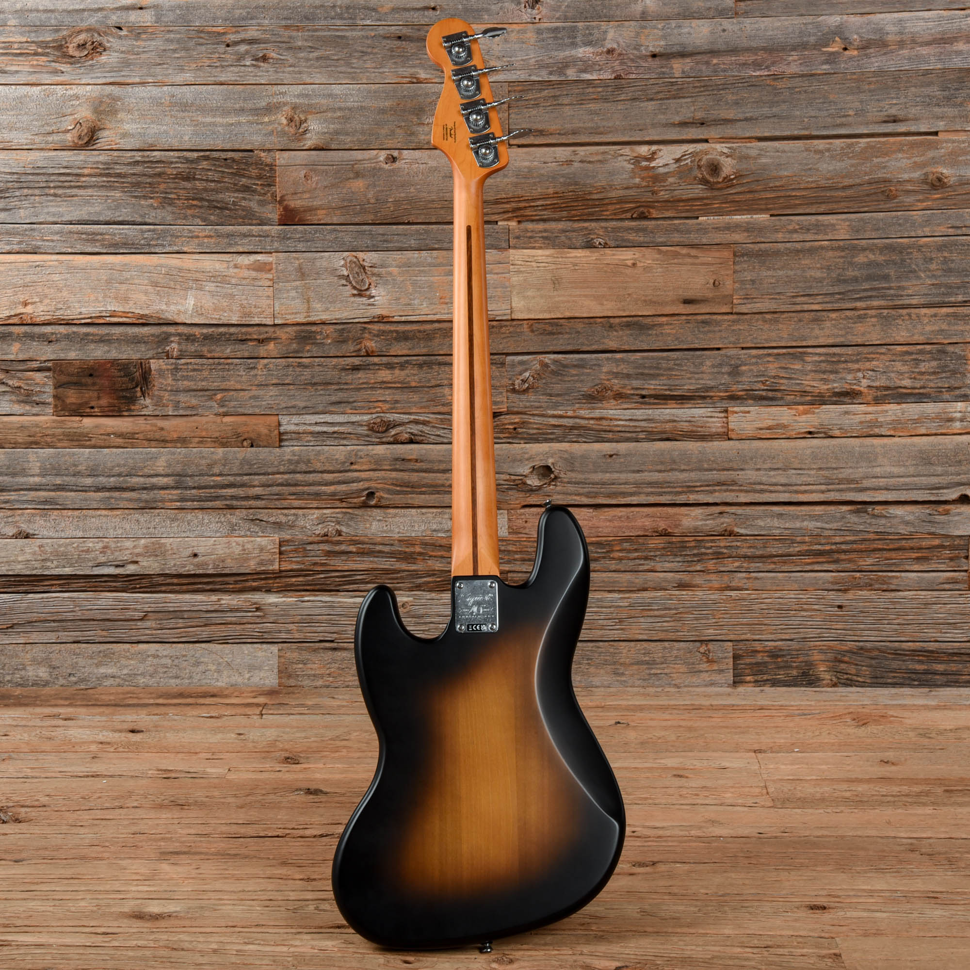 Squier 40th Anniversary Vintage Edition Jazz Bass Satin Wide 2-Color Sunburst 2022 Bass Guitars / 4-String