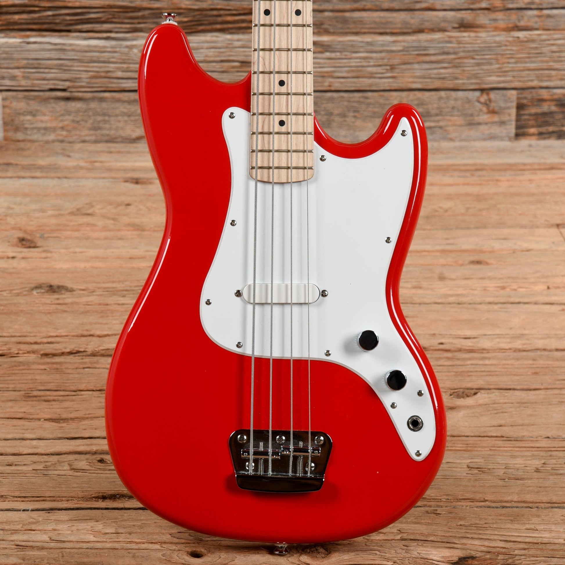 Squier Affinity Bronco Bass Red 2018 Bass Guitars / 4-String