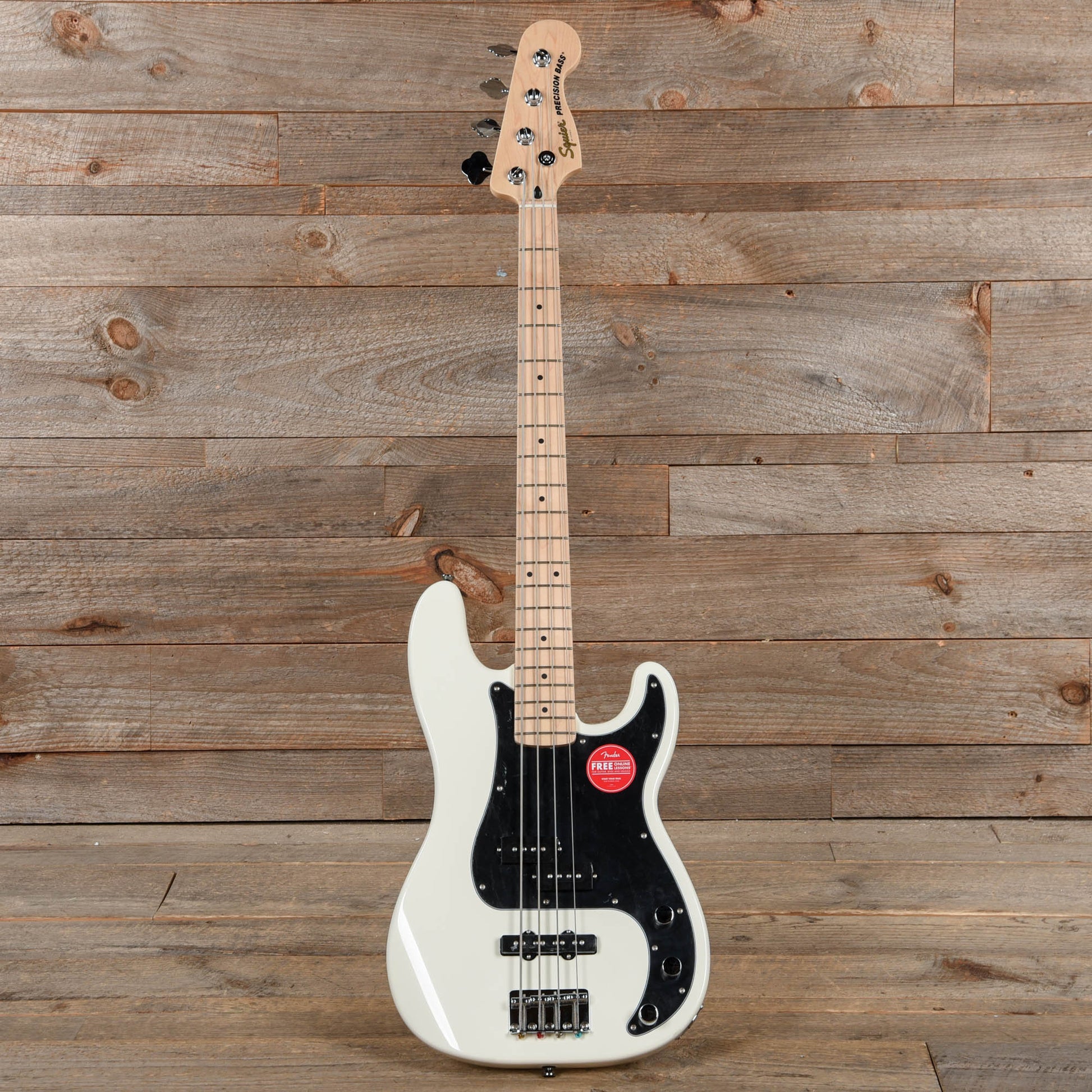 Squier Affinity Precision Bass PJ Olympic White Bass Guitars / 4-String