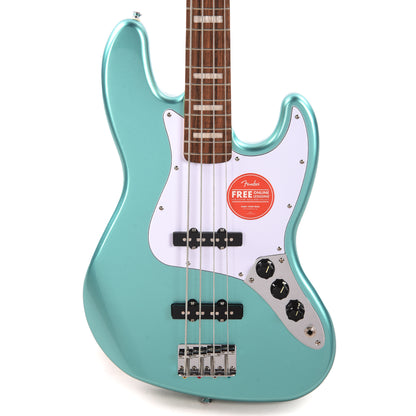 Squier Affinity Series Active Jazz Bass Mystic Sea Foam Green Bass Guitars / 4-String