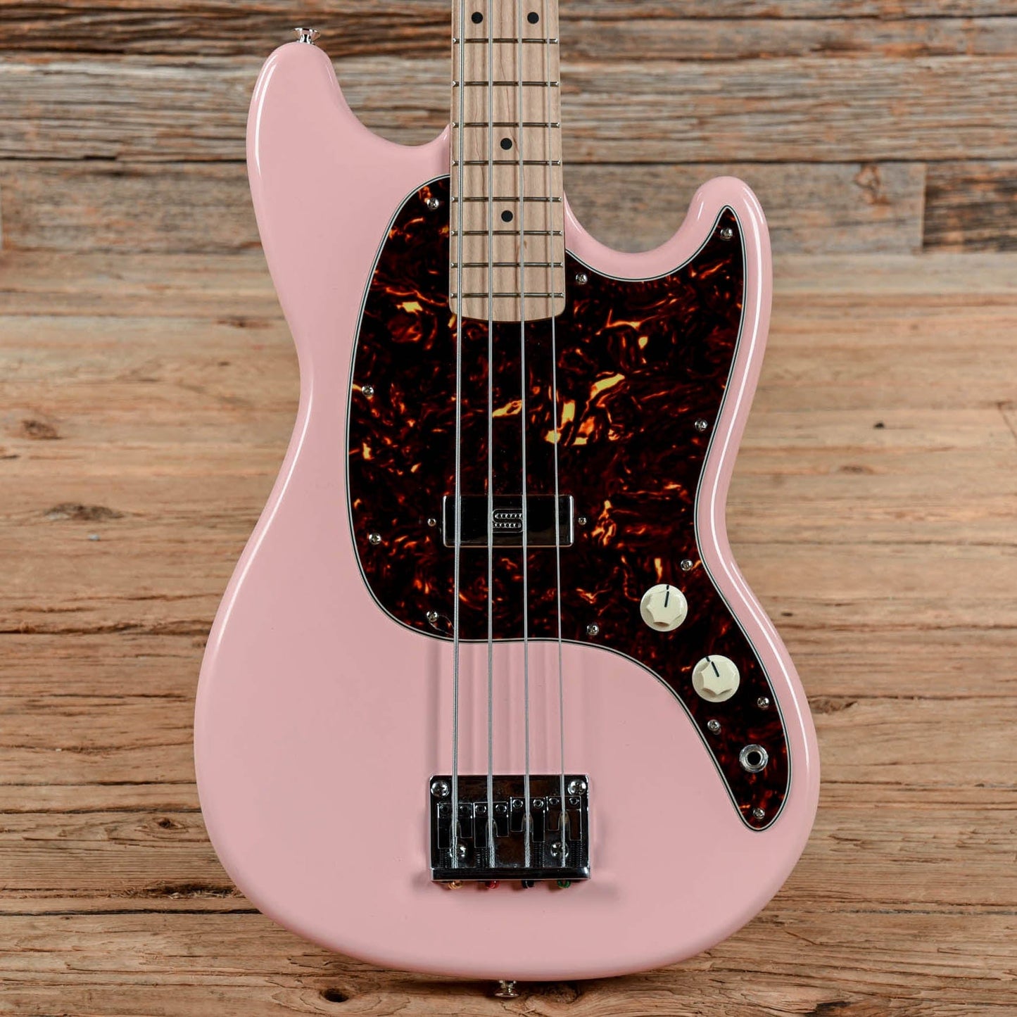 Squier Bronco Bass "CME Exclusive" Shell Pink 2021 Bass Guitars / 4-String