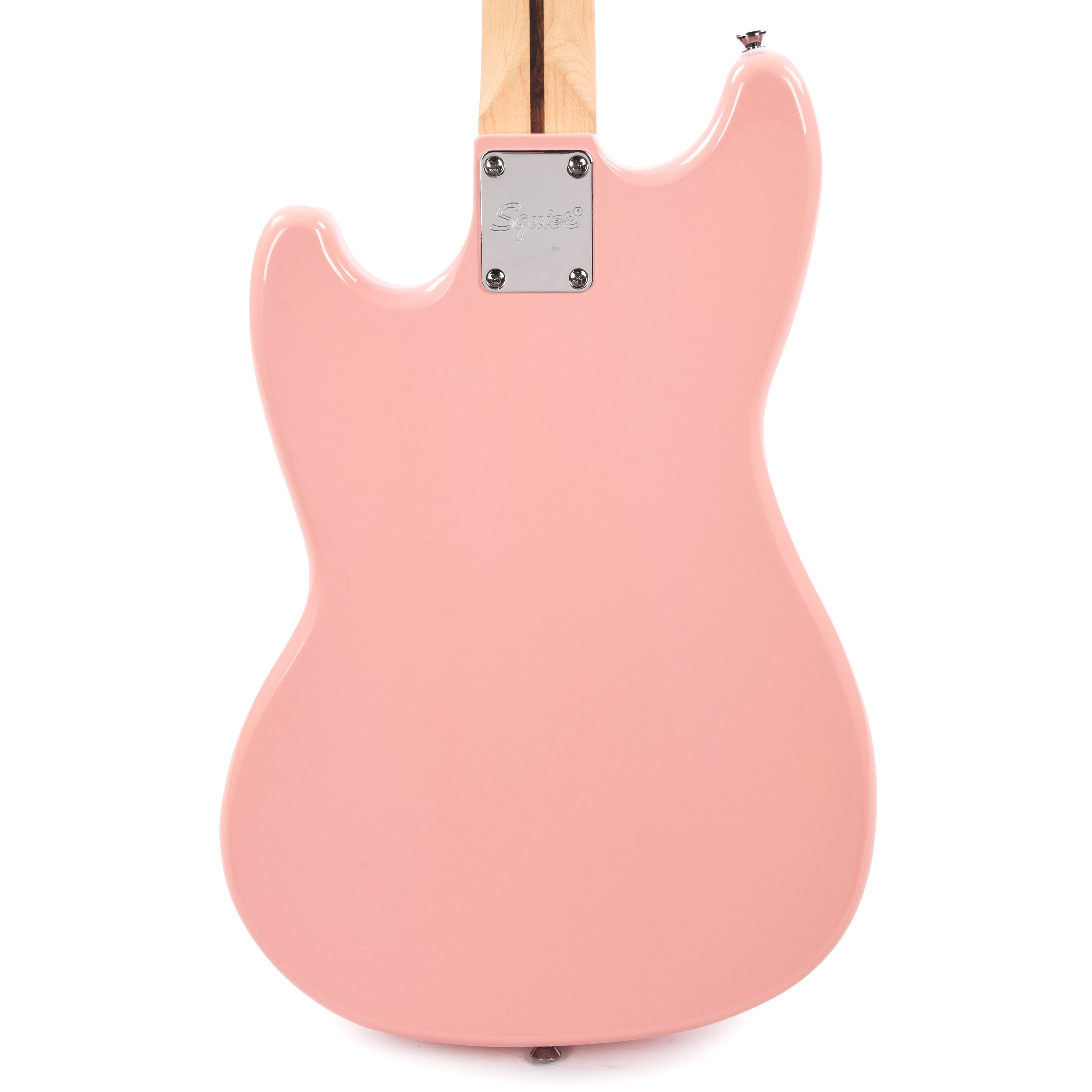 Squier Bronco Bass Shell Pink Bass Guitars / 4-String