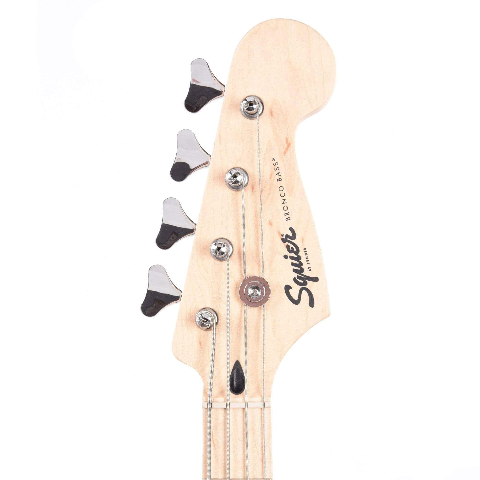 Squier Bronco Bass Shell Pink Bass Guitars / 4-String