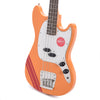 Squier Classic Vibe '60s Competition Mustang Bass Capri Orange w/Dakota Red Stripe Bass Guitars / 4-String