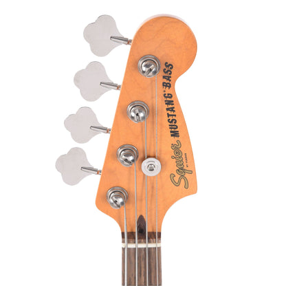 Squier Classic Vibe '60s Competition Mustang Bass Capri Orange w/Dakota Red Stripe Bass Guitars / 4-String