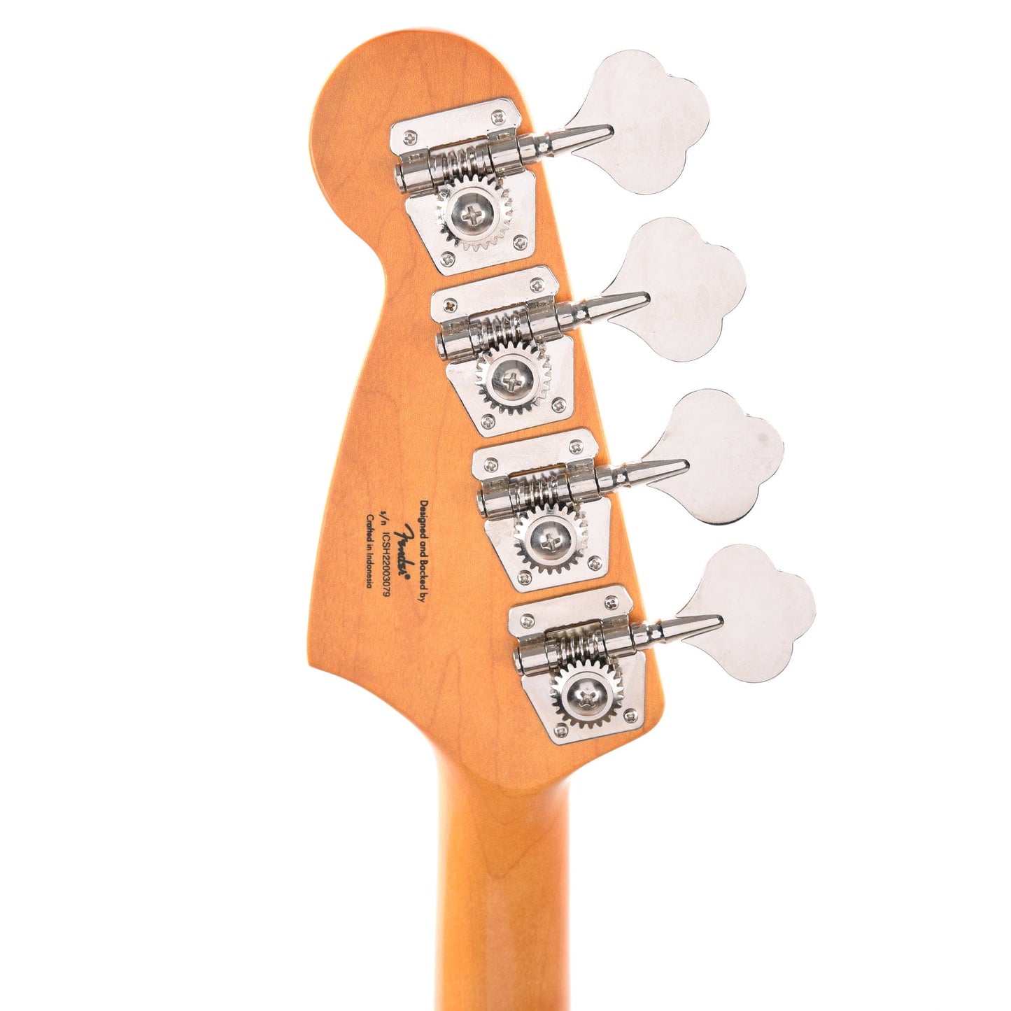 Squier Classic Vibe '60s Competition Mustang Bass Capri Orange w/Dakota Red Stripe Bass Guitars / 4-String