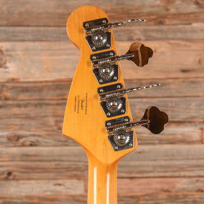 Squier Classic Vibe '60s Competition Mustang Bass Capri Orange w/Dakota Red Stripe Bass Guitars / 4-String