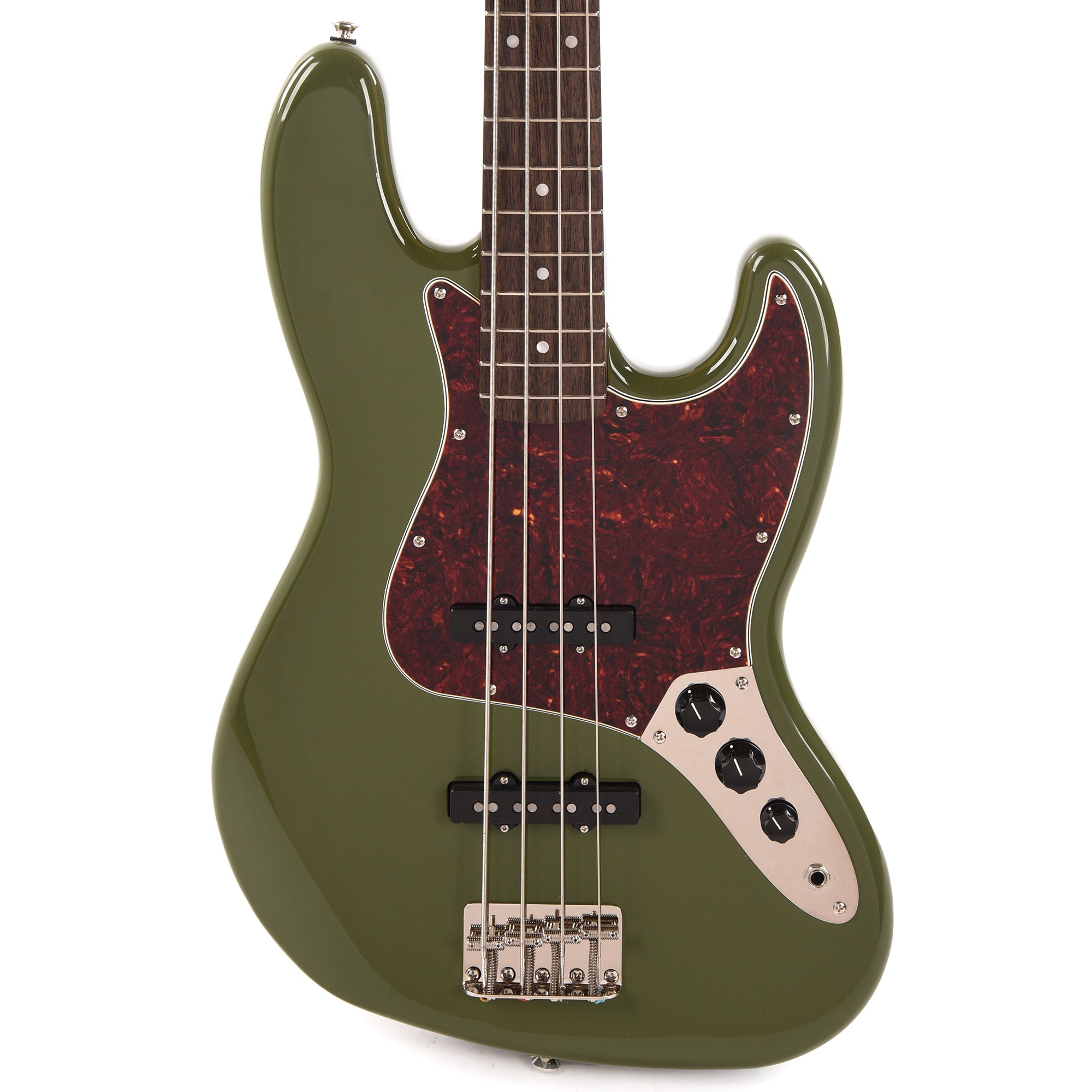 Squier Classic Vibe '60s Jazz Bass Olive – Chicago Music Exchange