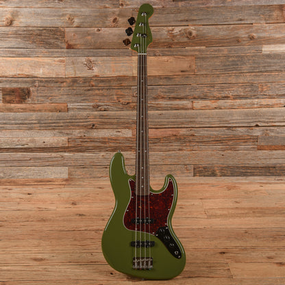 Squier Classic Vibe '60s Jazz Bass Olive Bass Guitars / 4-String