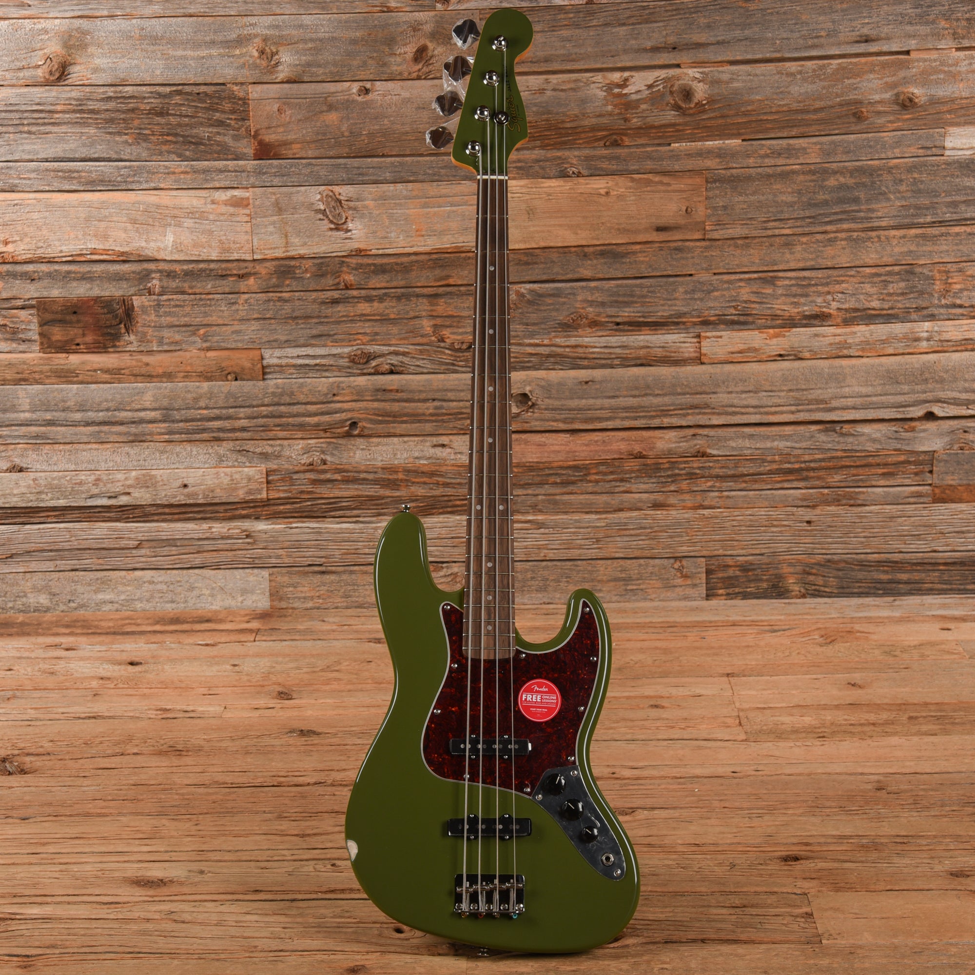 Squier Classic Vibe '60s Jazz Bass Olive Bass Guitars / 4-String