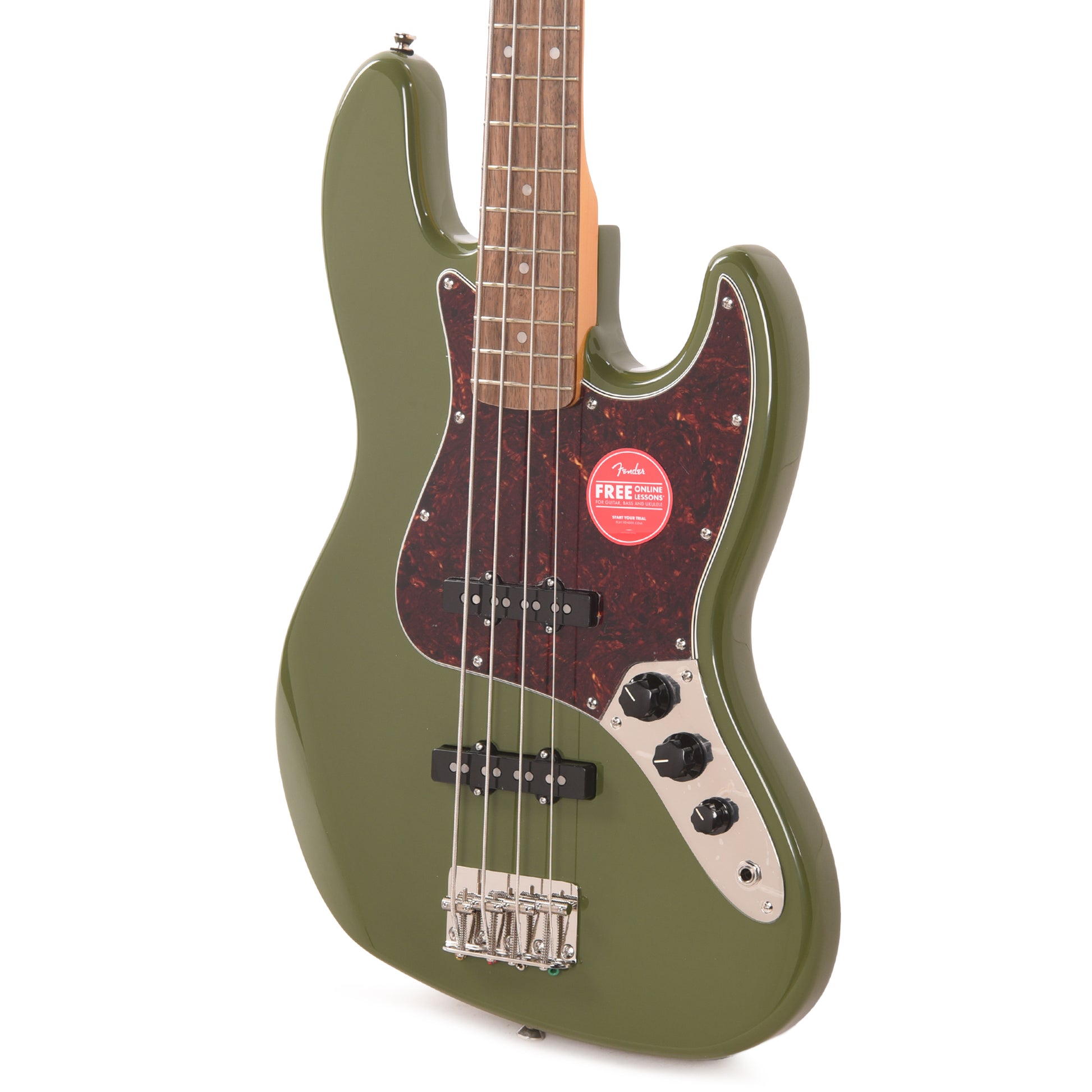 Squier Classic Vibe '60s Jazz Bass Olive Bass Guitars / 4-String