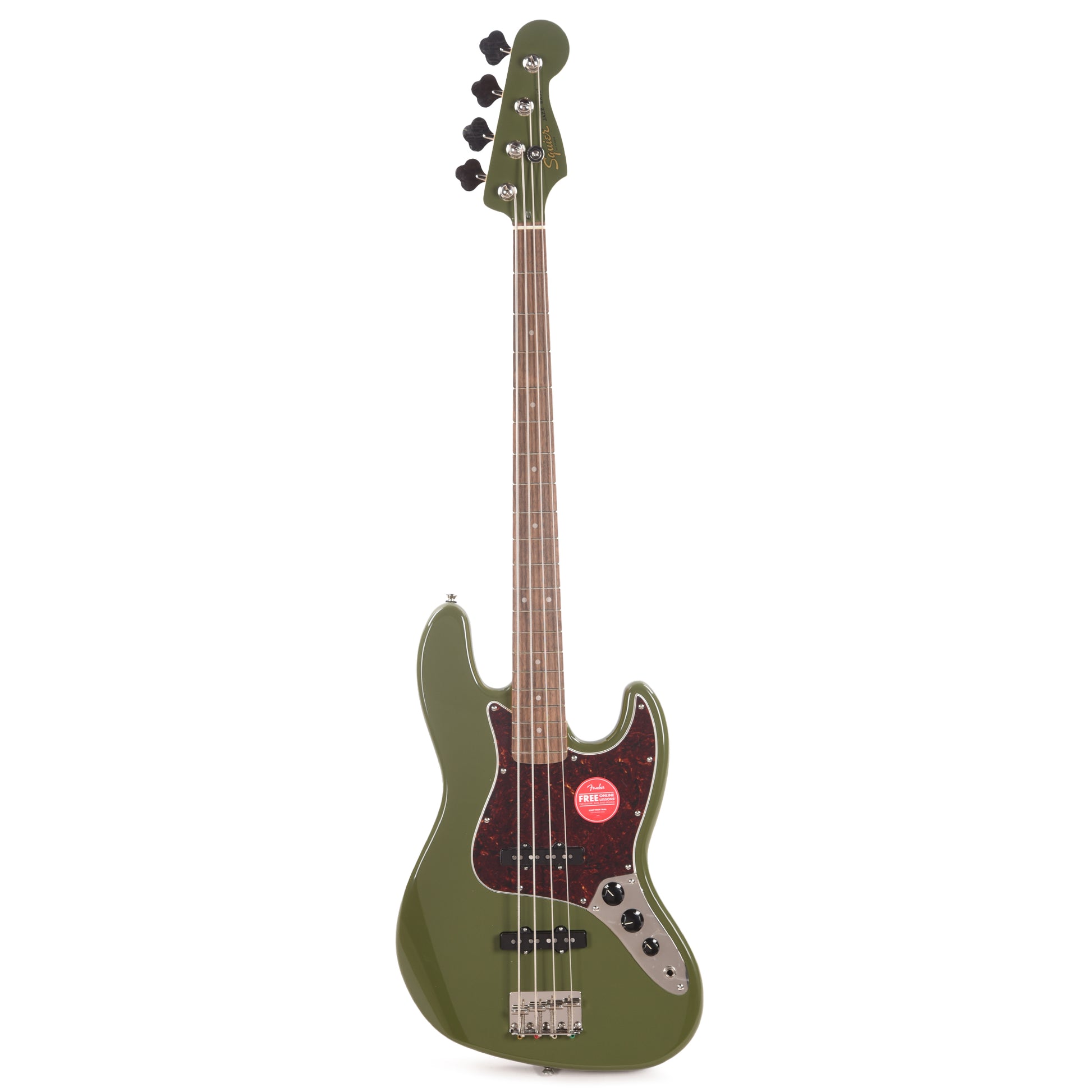 Squier Classic Vibe '60s Jazz Bass Olive Bass Guitars / 4-String