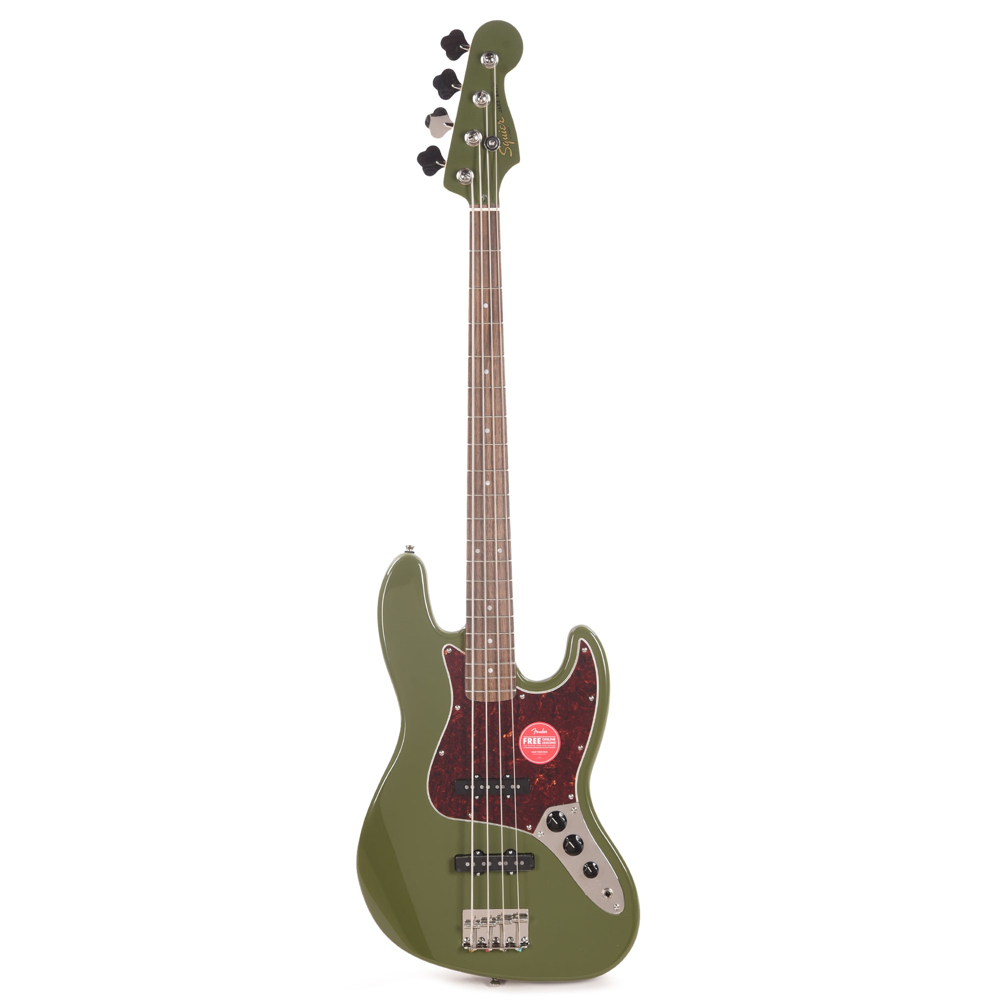 Squier Classic Vibe '60s Jazz Bass Olive Bass Guitars / 4-String