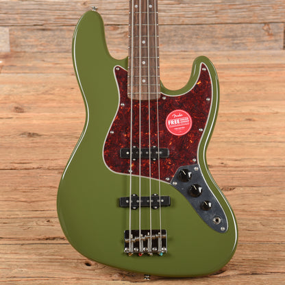 Squier Classic Vibe '60s Jazz Bass Olive Bass Guitars / 4-String