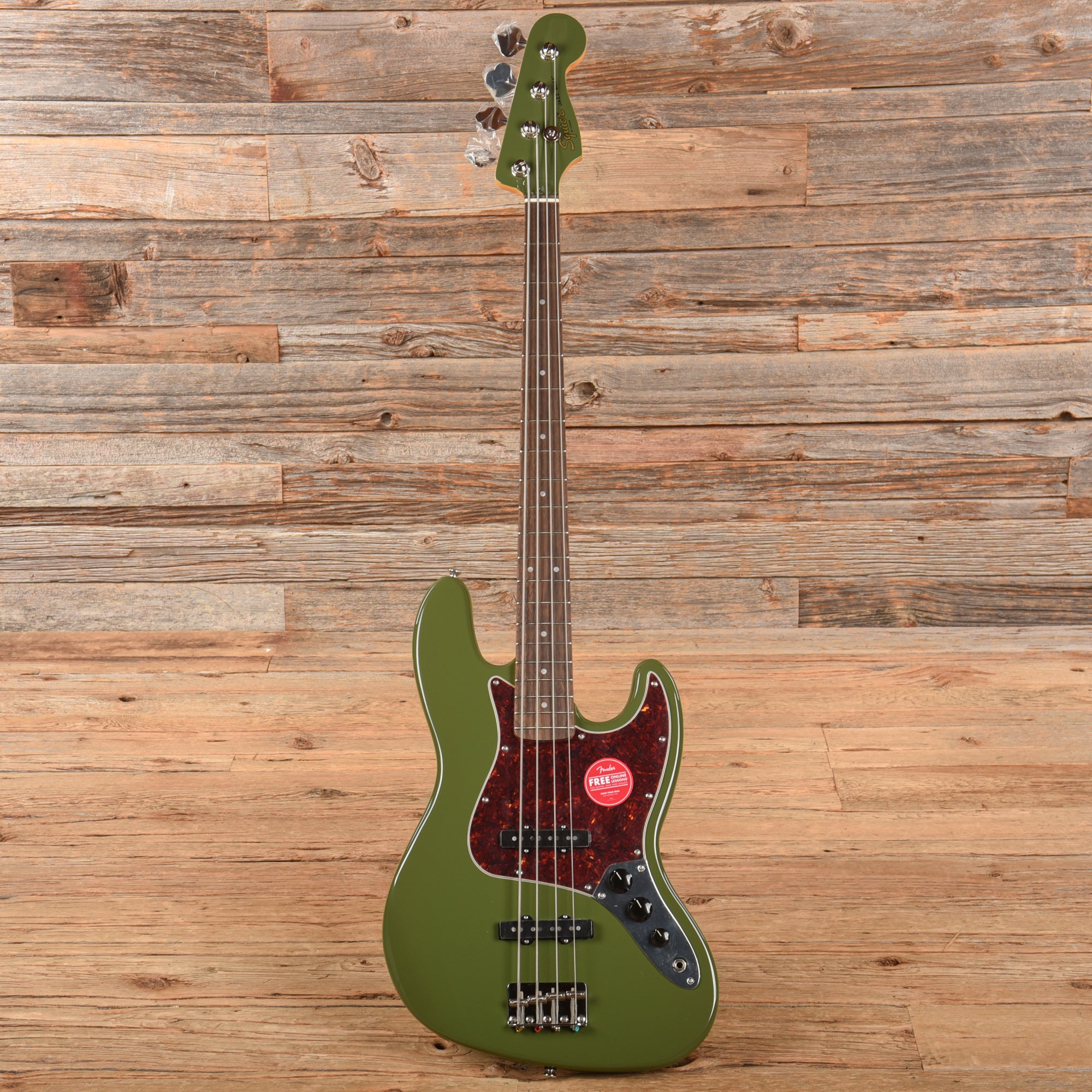 Squier Classic Vibe '60s Jazz Bass Olive Bass Guitars / 4-String