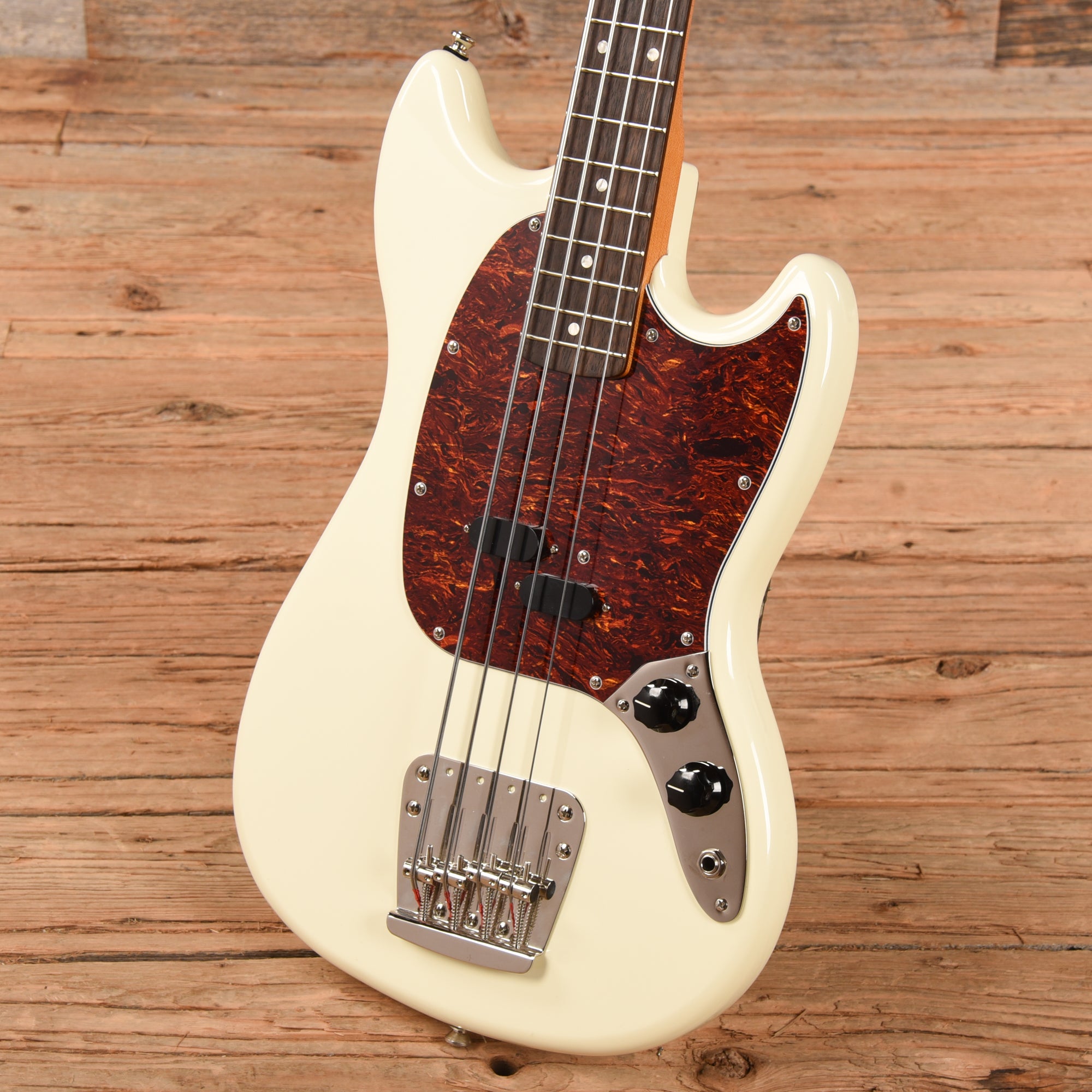 Squier Classic Vibe '60s Mustang Bass Olympic White 2021 Bass Guitars / 4-String