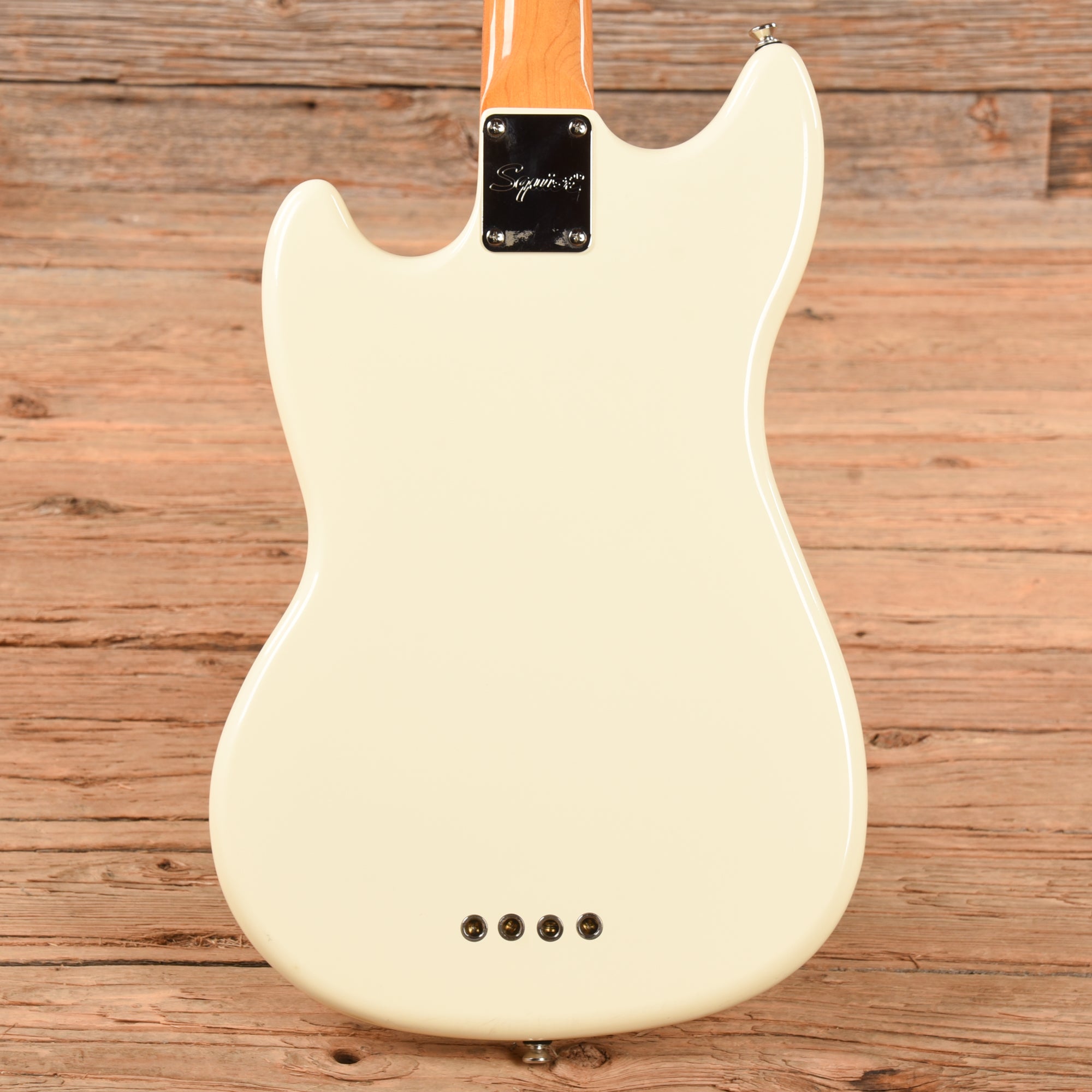 Squier Classic Vibe '60s Mustang Bass Olympic White 2021 Bass Guitars / 4-String