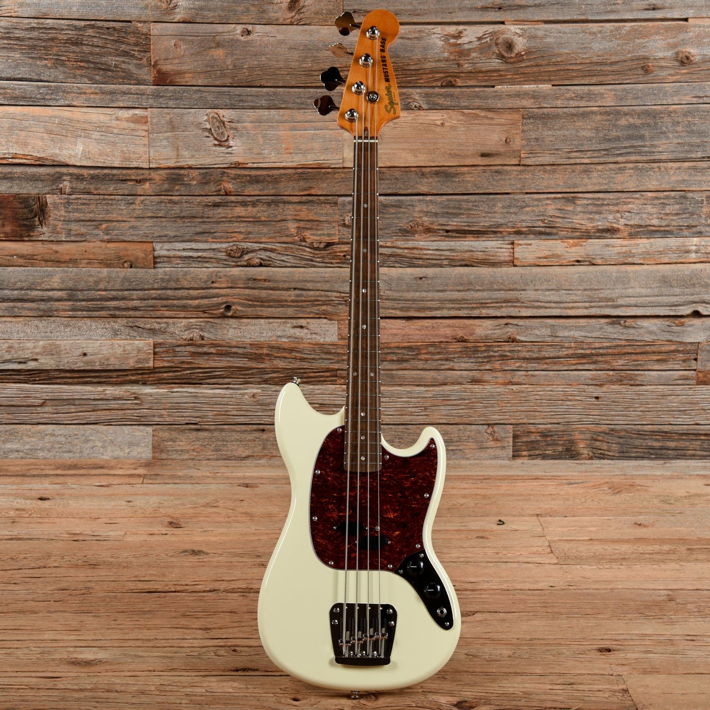 Squier Classic Vibe '60s Mustang Bass Olympic White 2023 Bass Guitars / 4-String