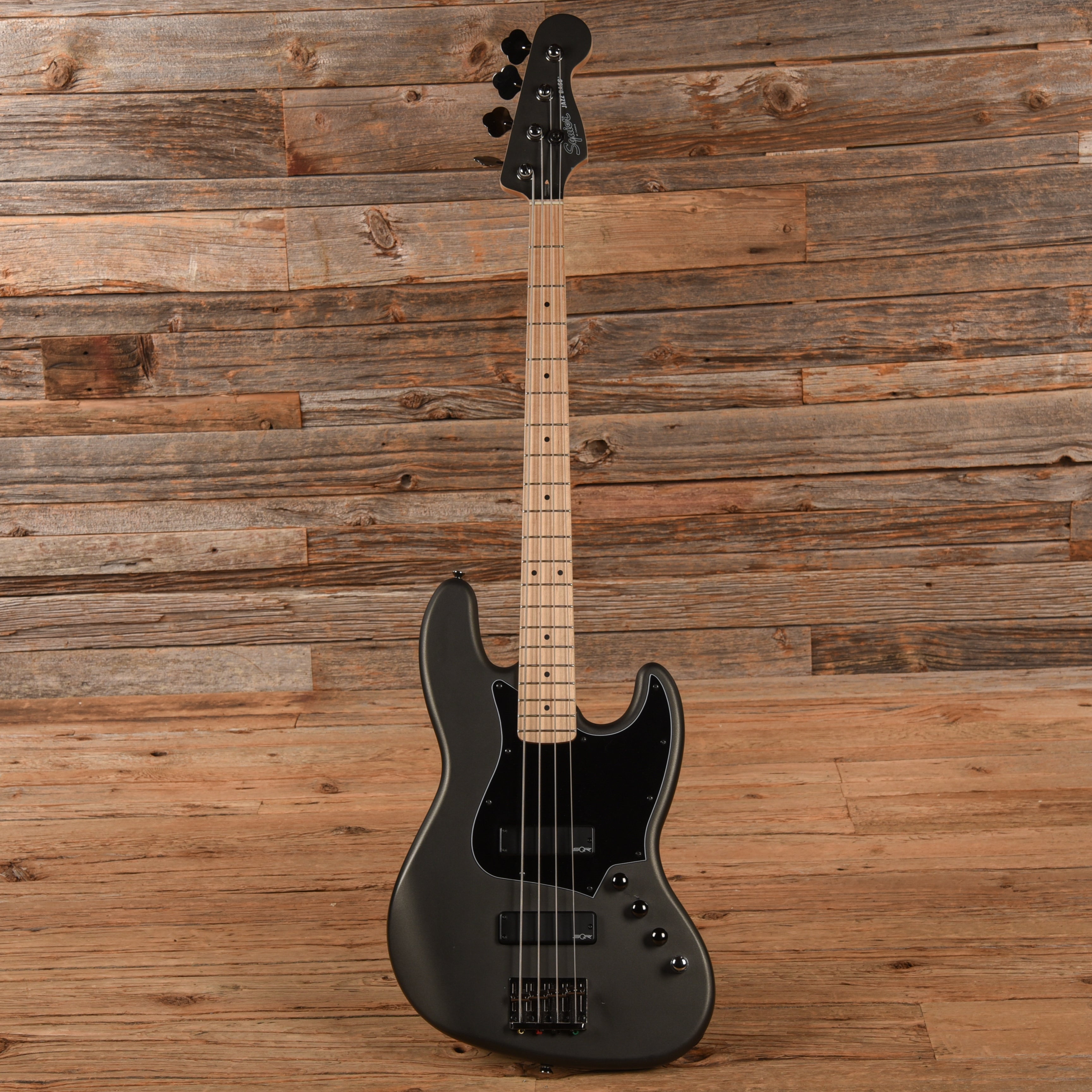 Squier Contemporary Active Jazz Bass HH Satin Grey 2020 Bass Guitars / 4-String