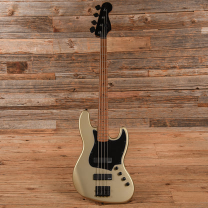 Squier Contemporary Active Jazz Bass HH Shoreline Gold Bass Guitars / 4-String