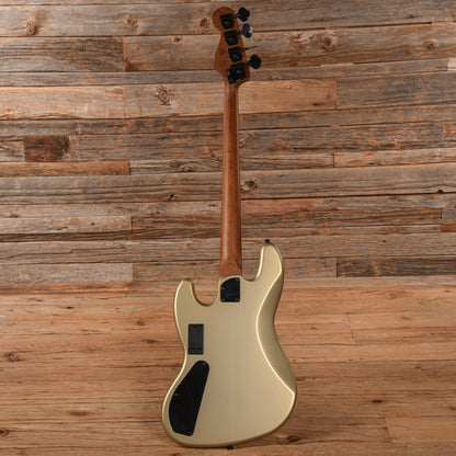 Squier Contemporary Active Jazz Bass HH Shoreline Gold Bass Guitars / 4-String