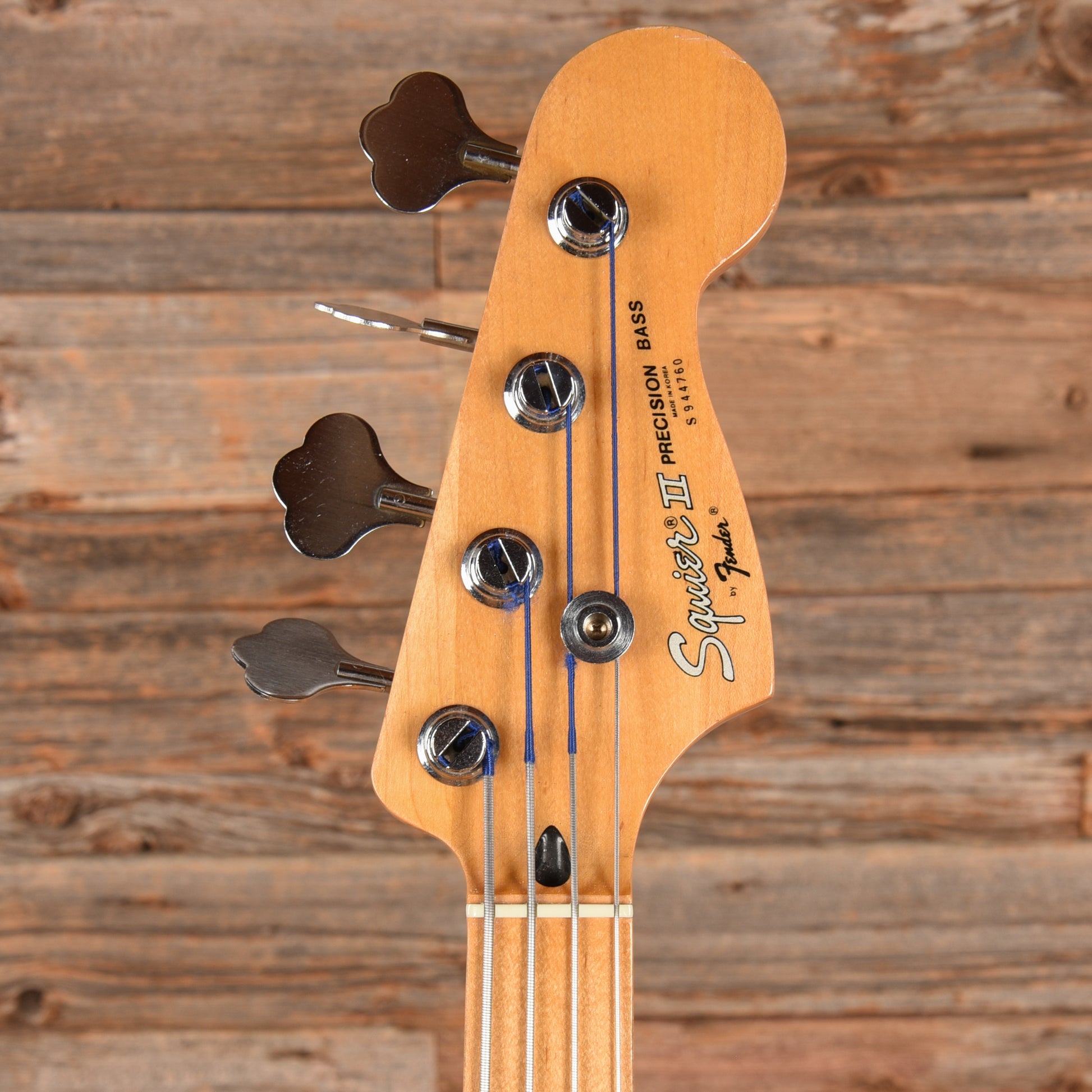 Squier II Precision Bass Black Bass Guitars / 4-String