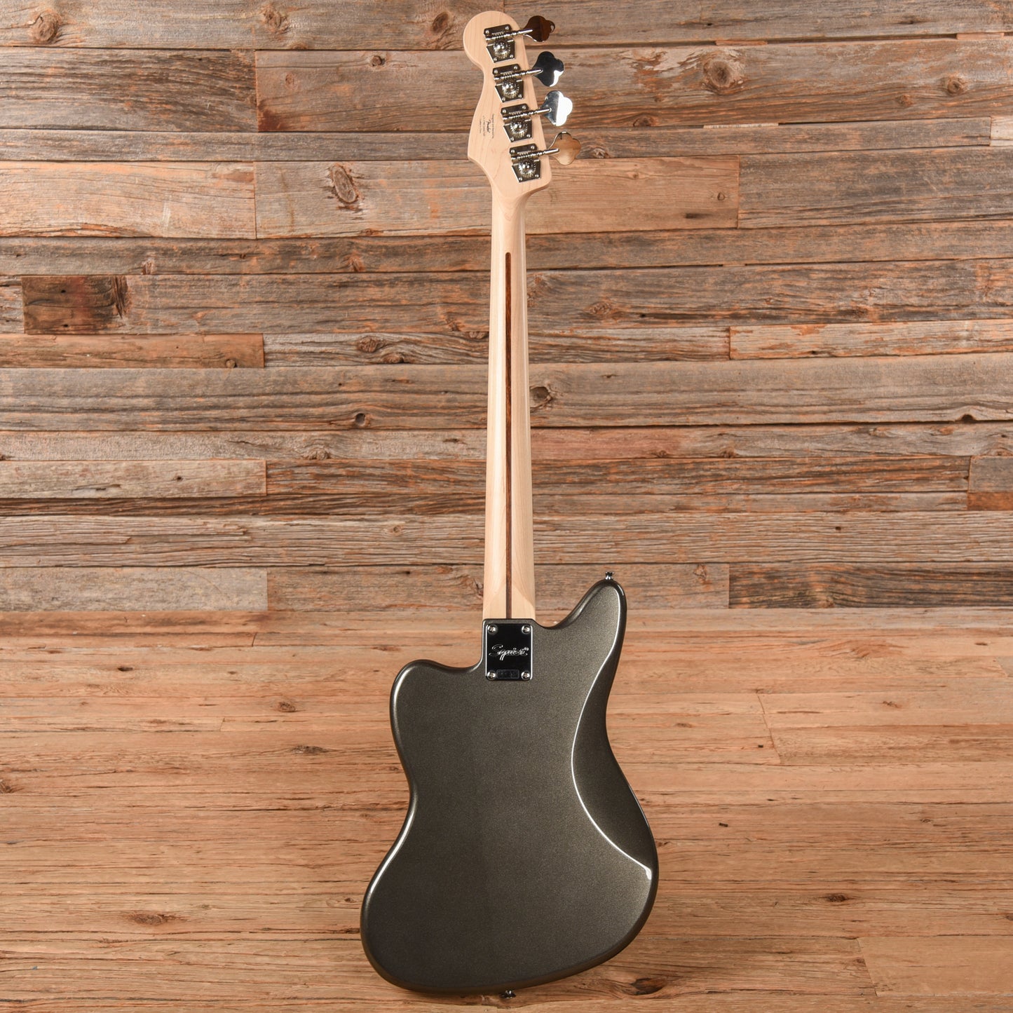 Squier Jaguar Bass Charcoal Frost Metallic 2022 Bass Guitars / 4-String