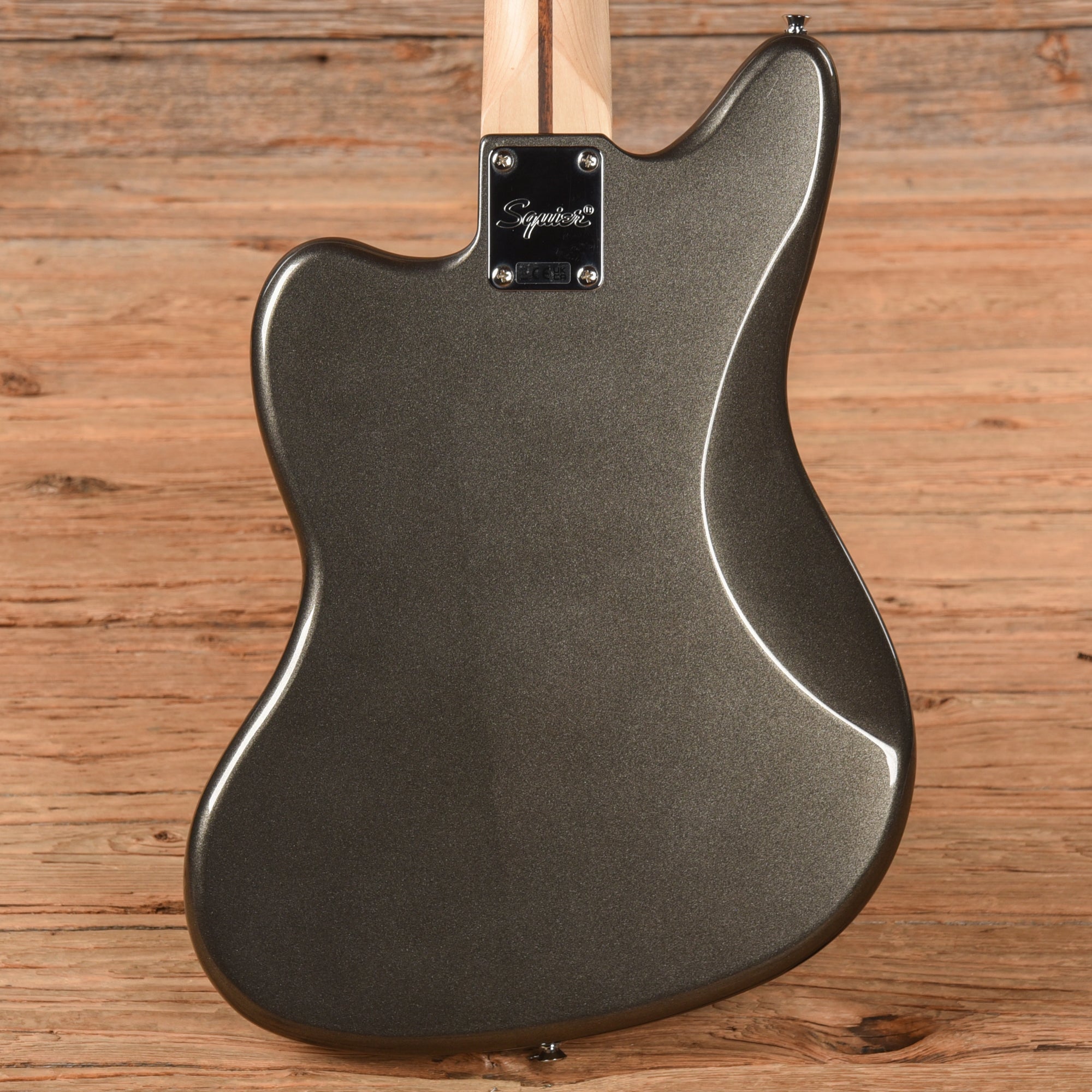 Squier Jaguar Bass Charcoal Frost Metallic 2022 Bass Guitars / 4-String