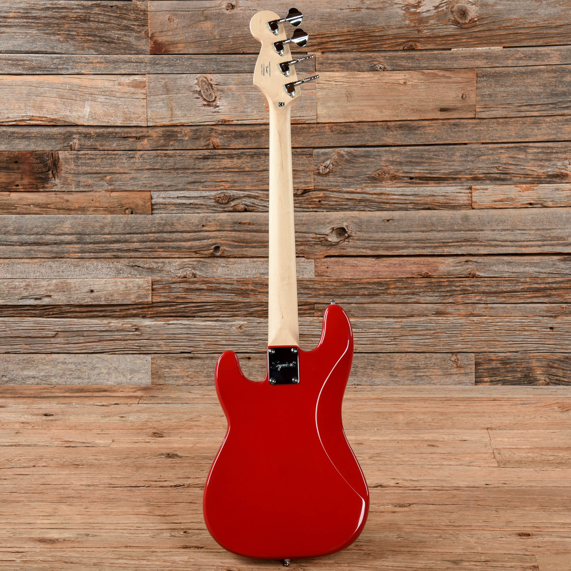 Squier Mini P-Bass Red 2020 Bass Guitars / 4-String