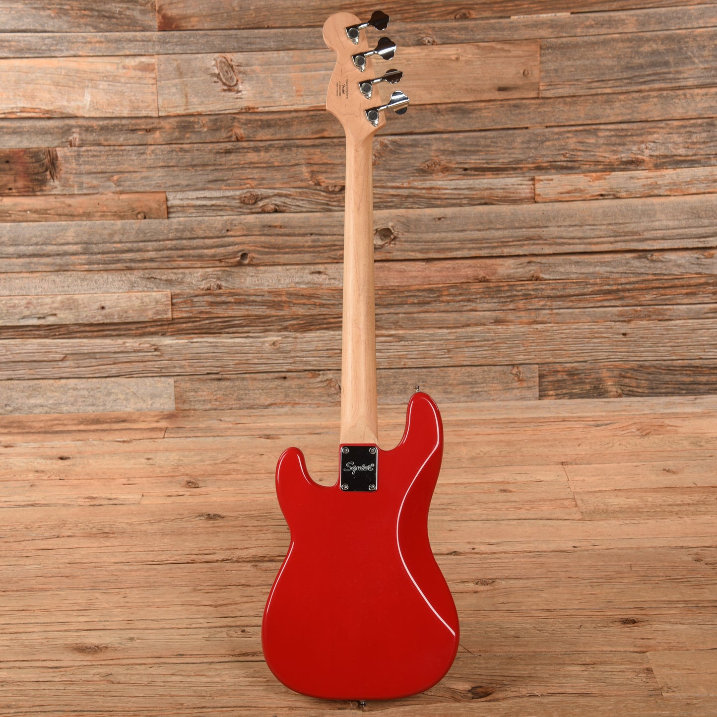 Squier Mini Precision Bass Red 2021 Bass Guitars / 4-String