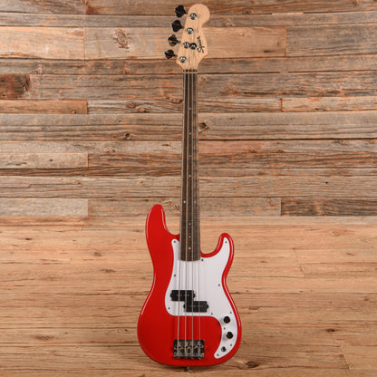 Squier Mini Precision Bass Red 2021 Bass Guitars / 4-String
