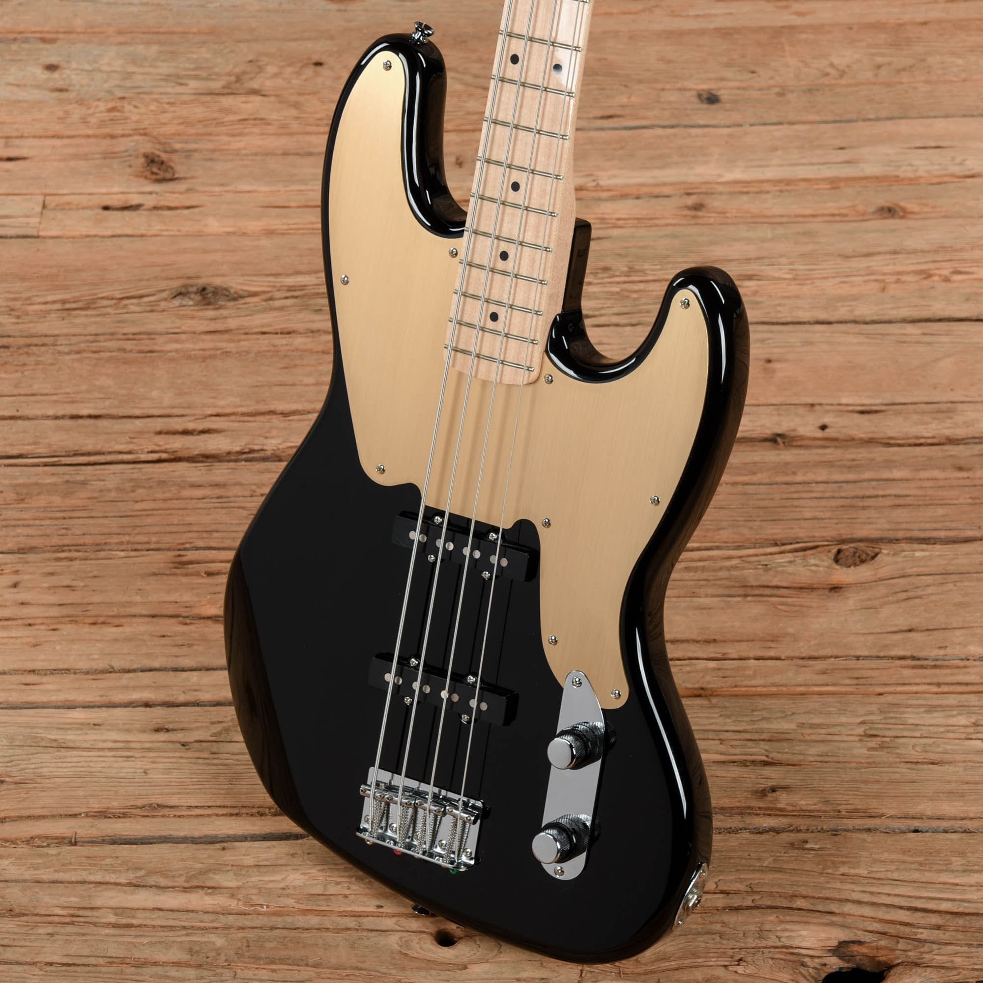 Squier Paranormal Jazz Bass 54 Black 2022 Bass Guitars / 4-String