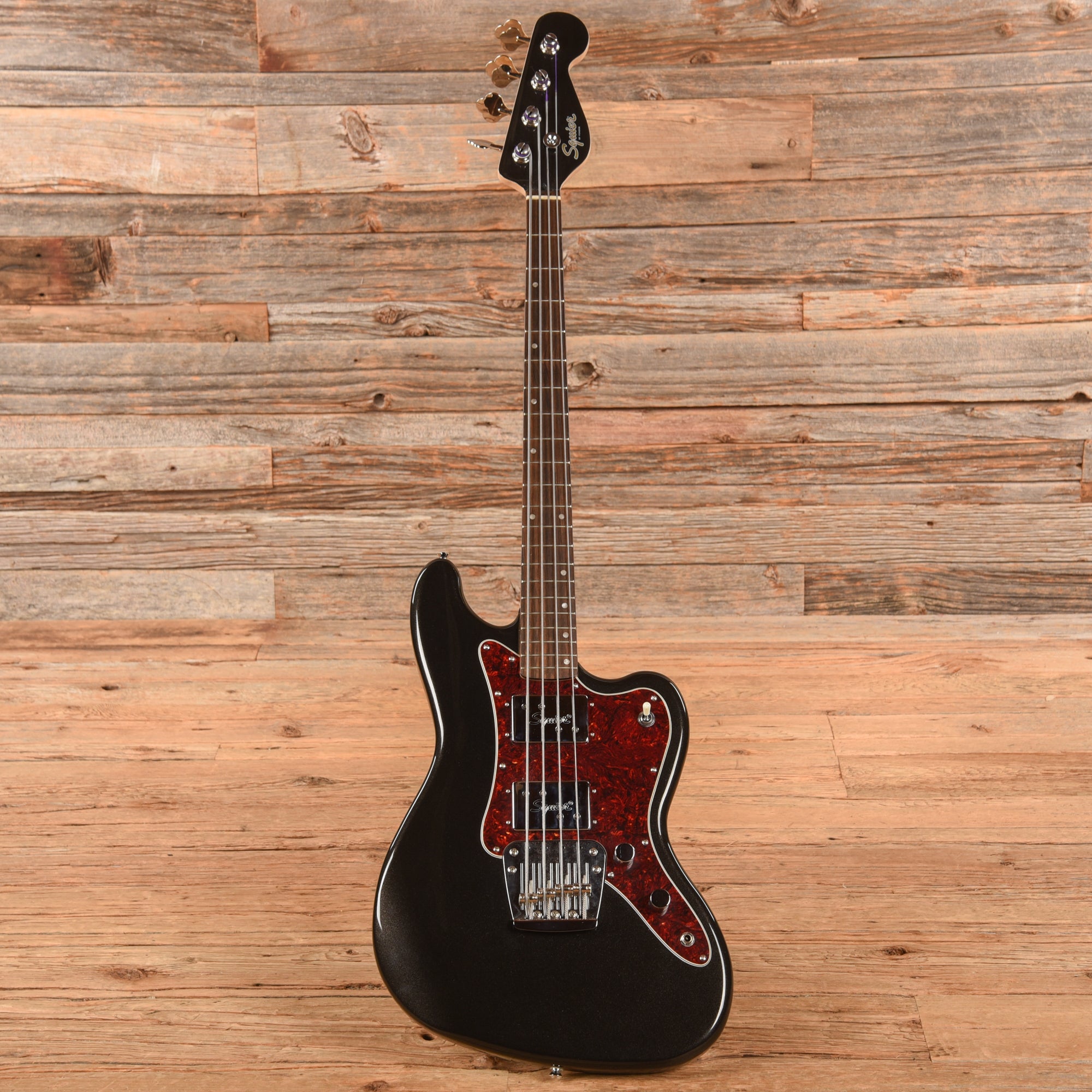 Squier Paranormal Rascal Bass HH Black 2023 Bass Guitars / 4-String