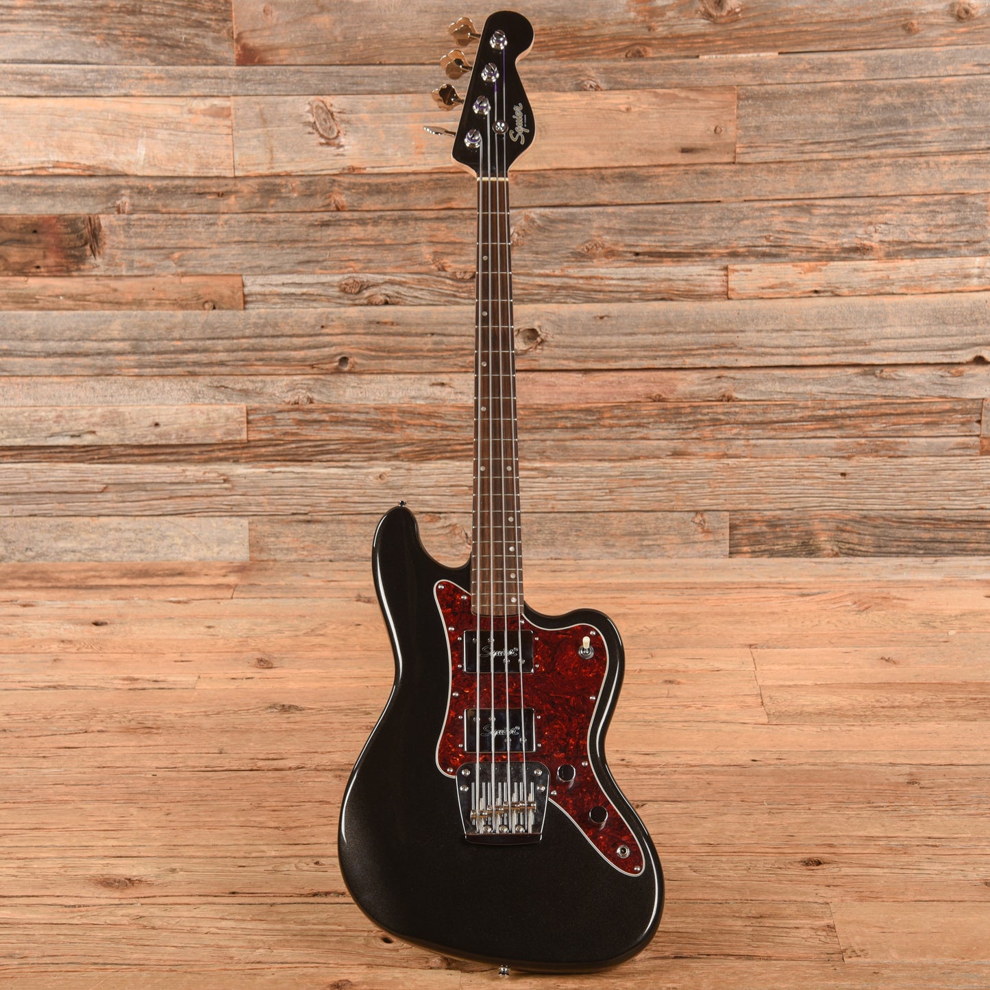 Squier Paranormal Rascal Bass HH Black 2023 Bass Guitars / 4-String