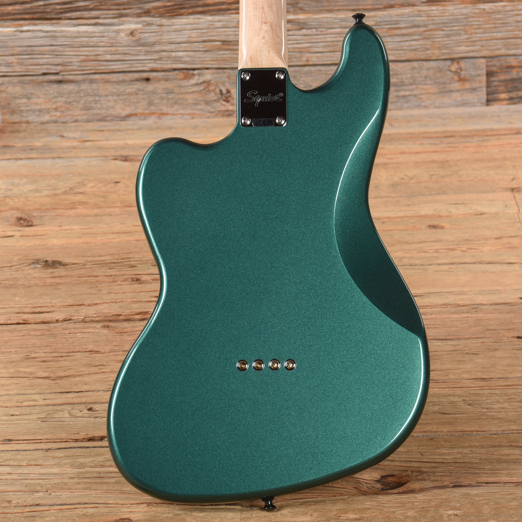 Squier Paranormal Rascal Bass HH Sherwood Green Metallic 2024 Bass Guitars / 4-String