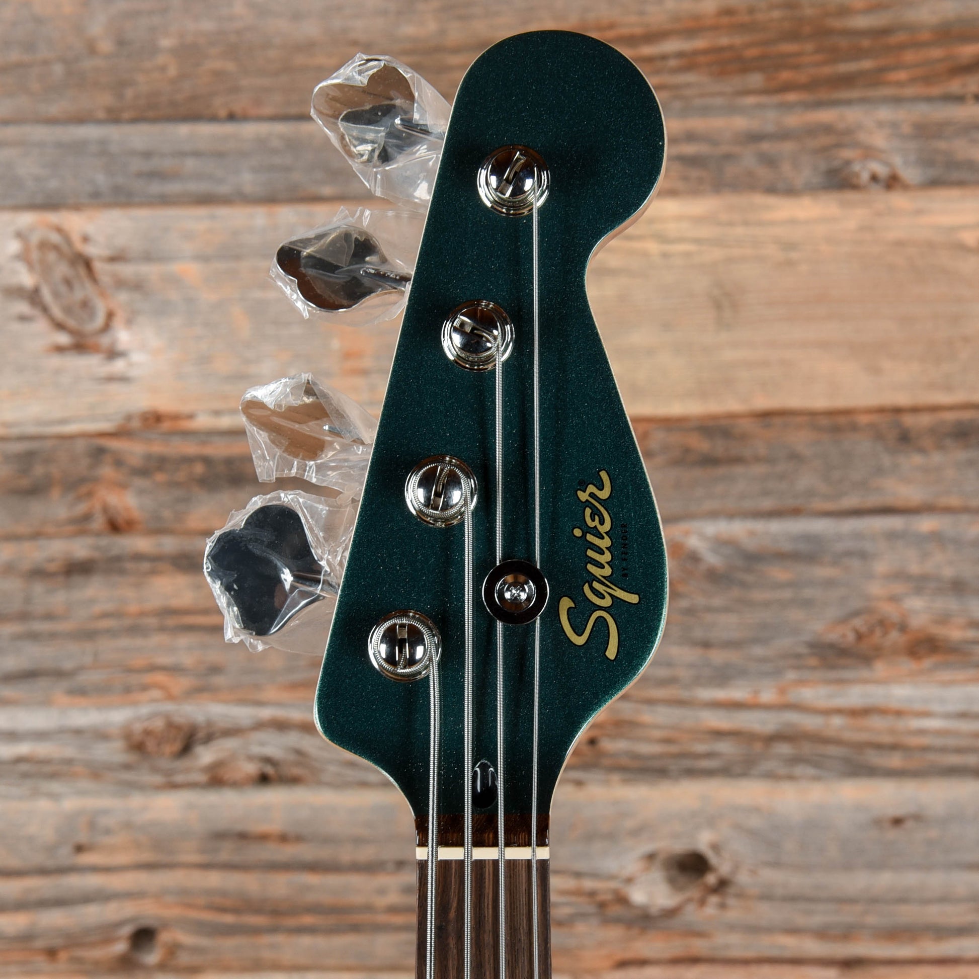 Squier Paranormal Rascal Bass HH Sherwood Green Bass Guitars / 4-String